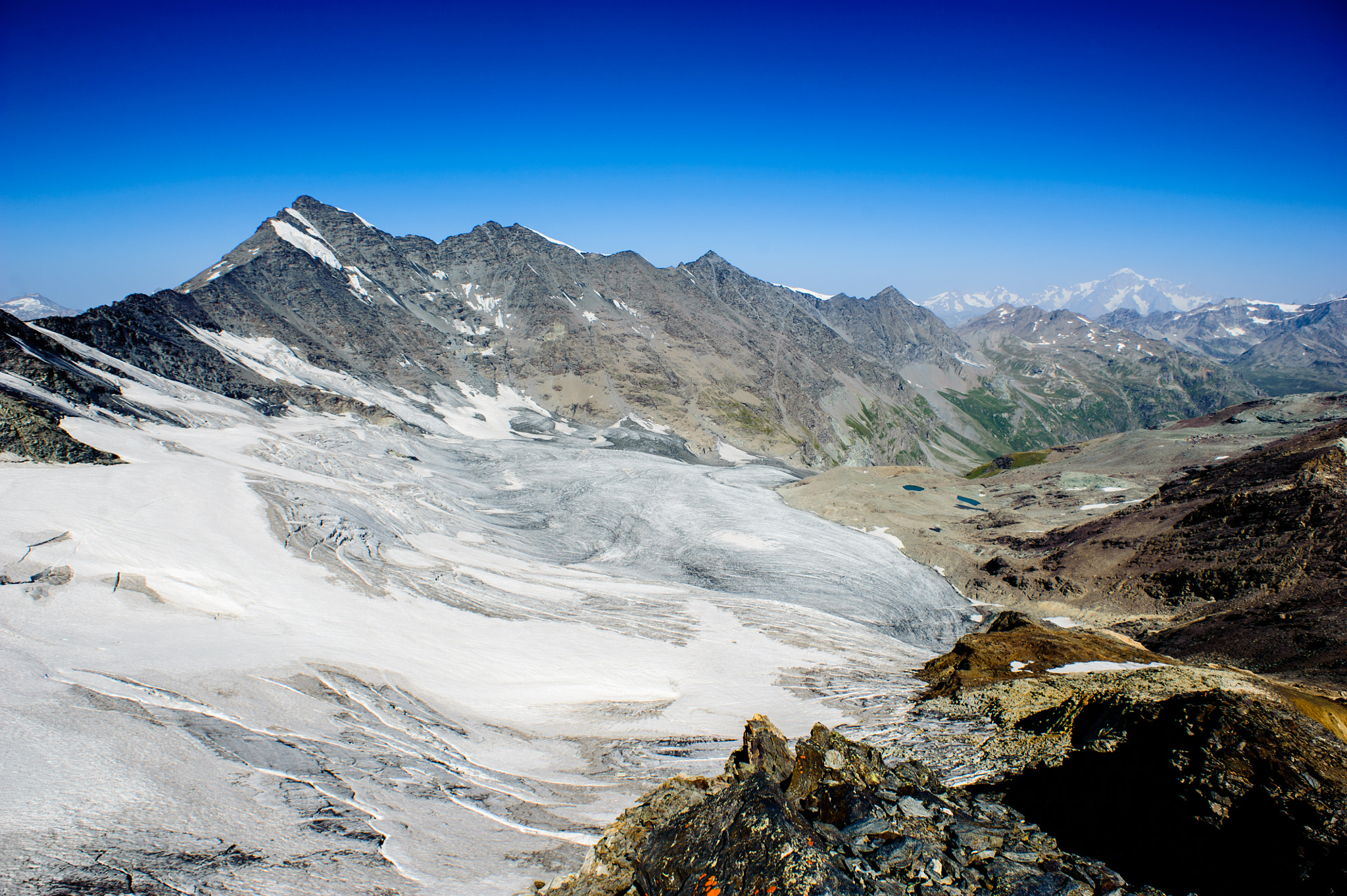 Nikon D700 sample photo. Grand sassière glacier photography