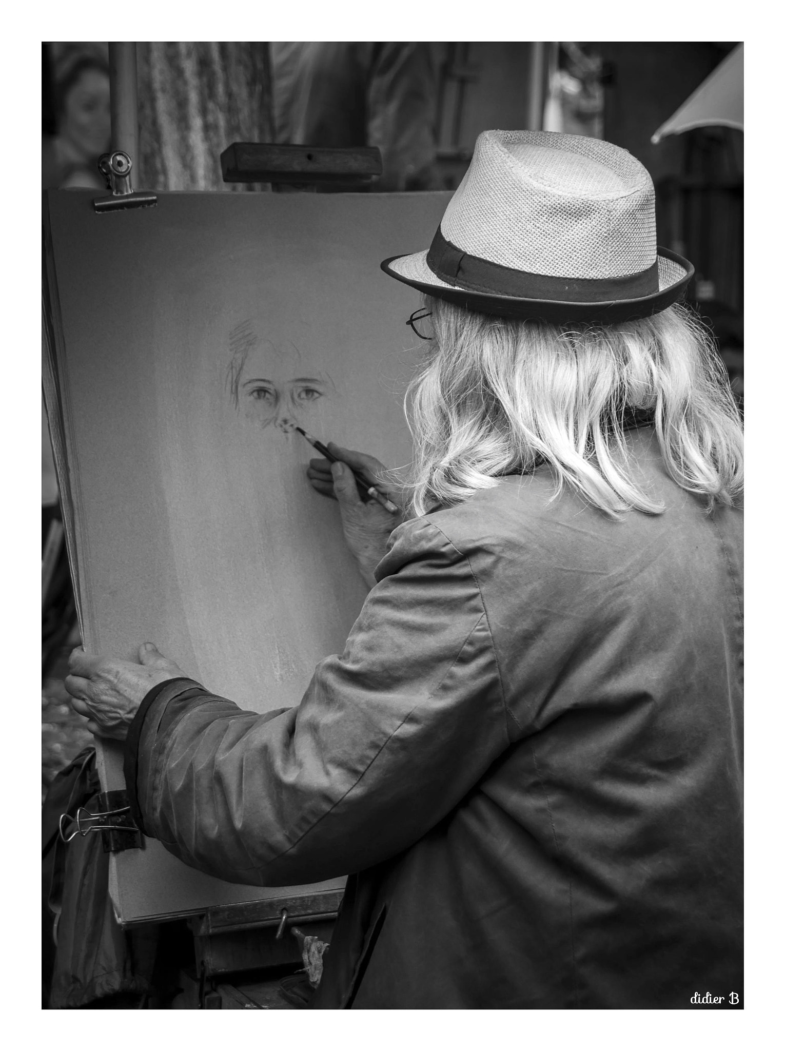 Pentax K-30 sample photo. Place du tertre photography