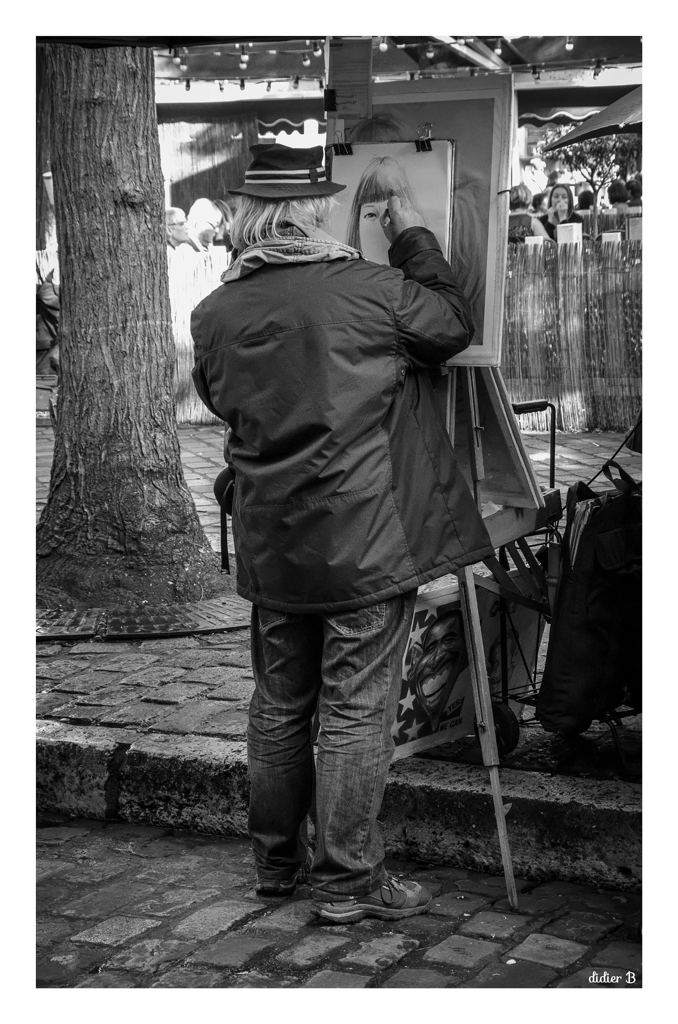 Pentax K-3 II sample photo. Place du tertre photography