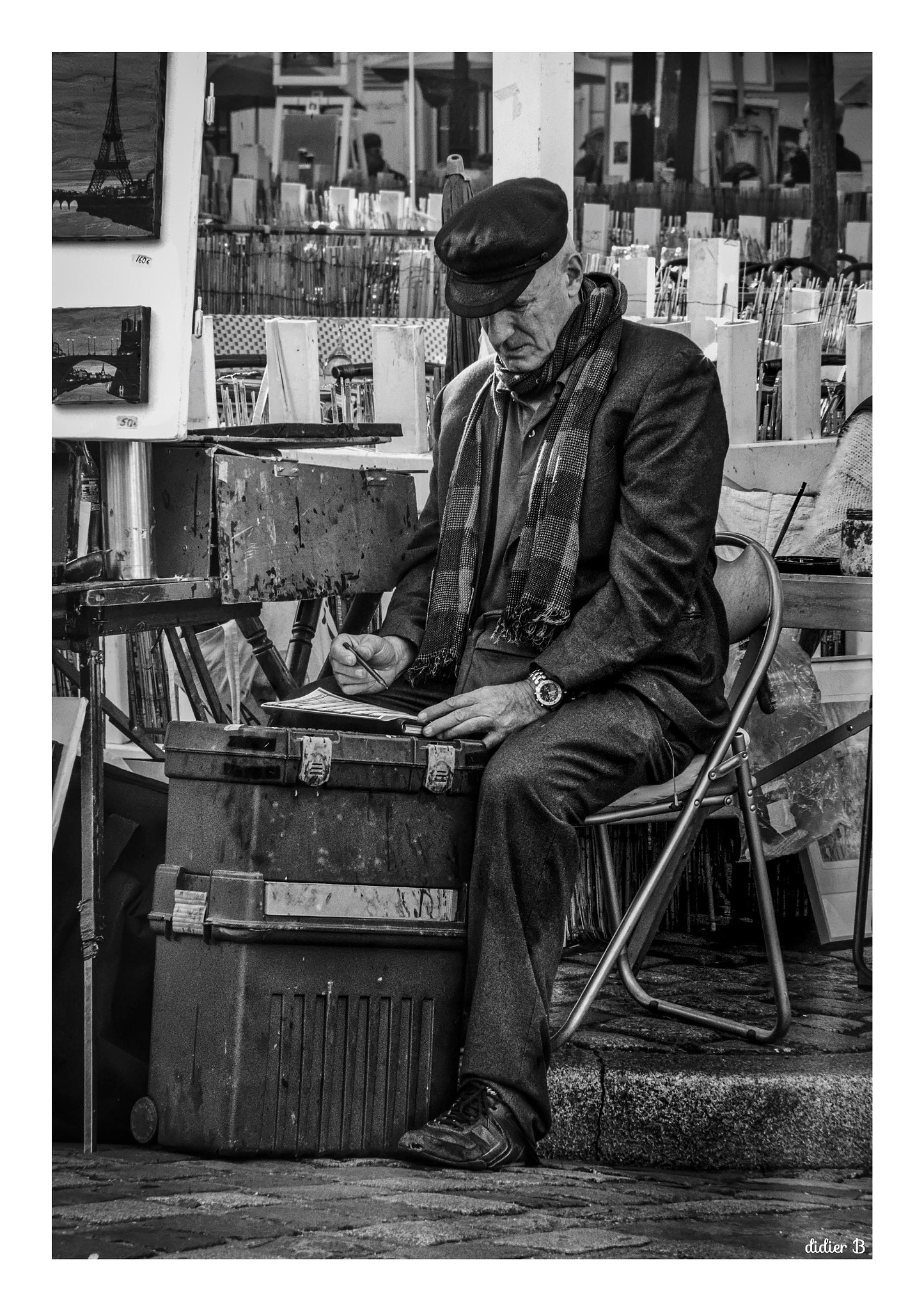 Pentax K-3 II sample photo. Place du tertre photography