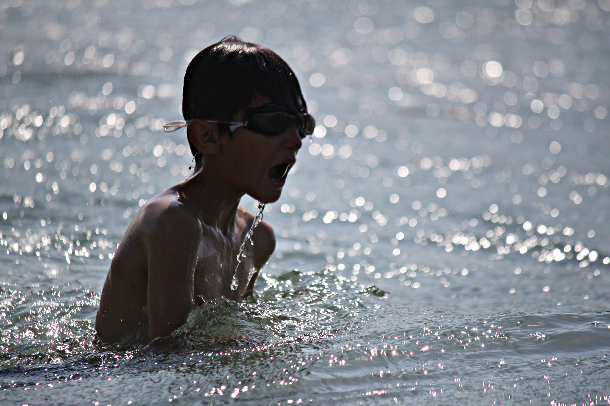 Canon EOS 500D (EOS Rebel T1i / EOS Kiss X3) sample photo. Swimmer photography