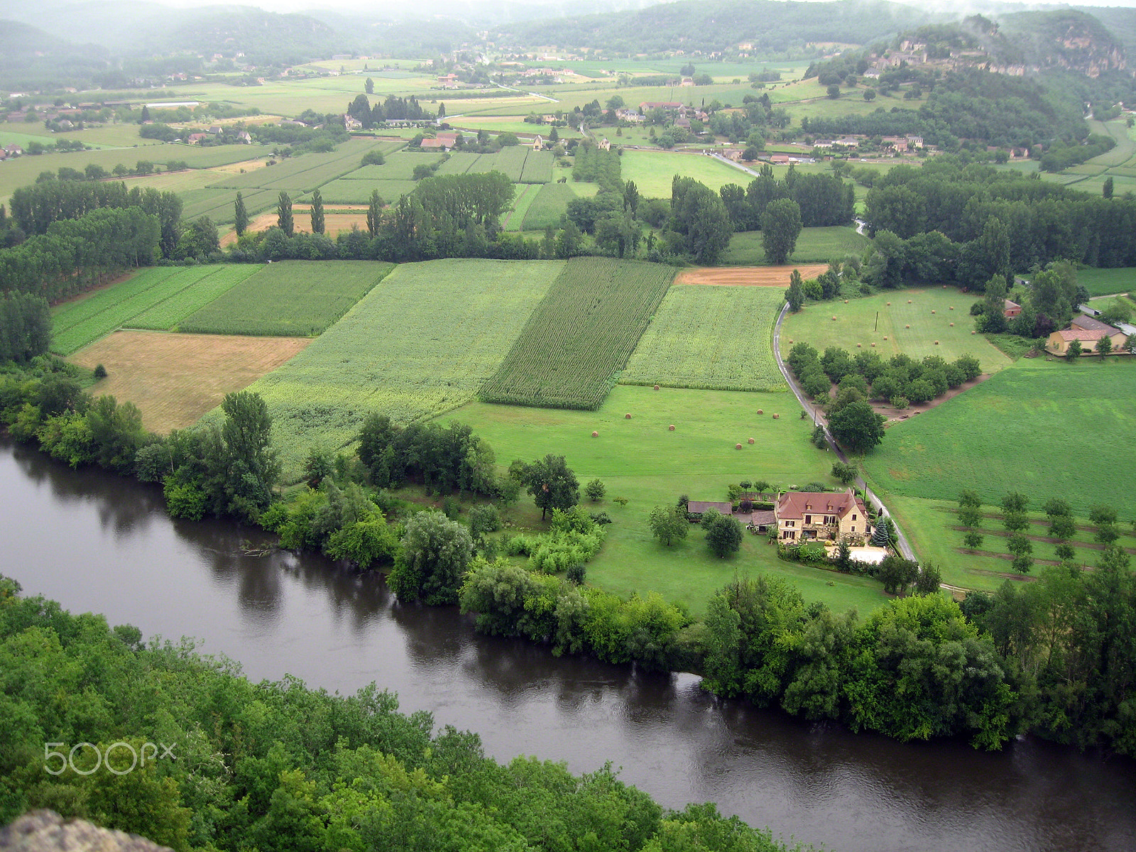 Canon POWERSHOT SD550 sample photo. Dordogne valley 2 2007 photography