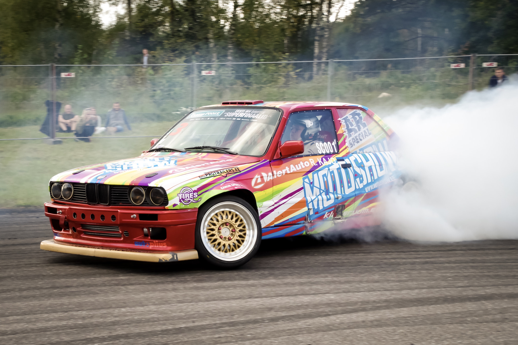 Pentax K-S2 sample photo. E30 burnout photography