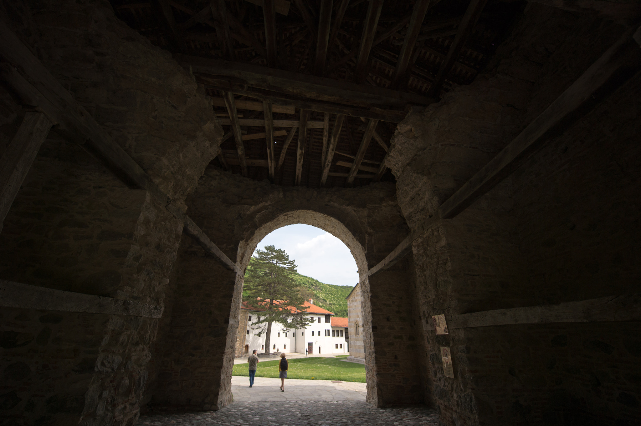 Nikon Df sample photo. Decani monastery, kosovo photography