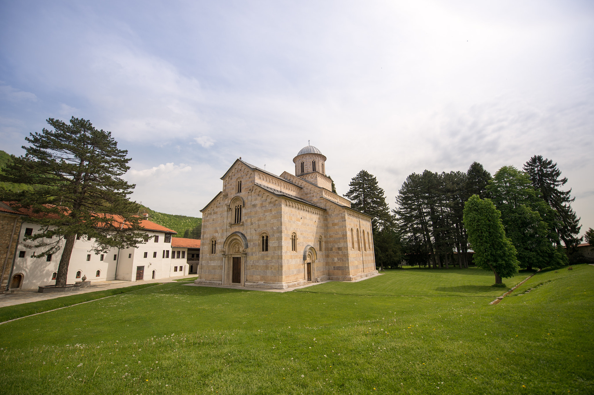 Nikon Df sample photo. Decani monastery, kosovo photography