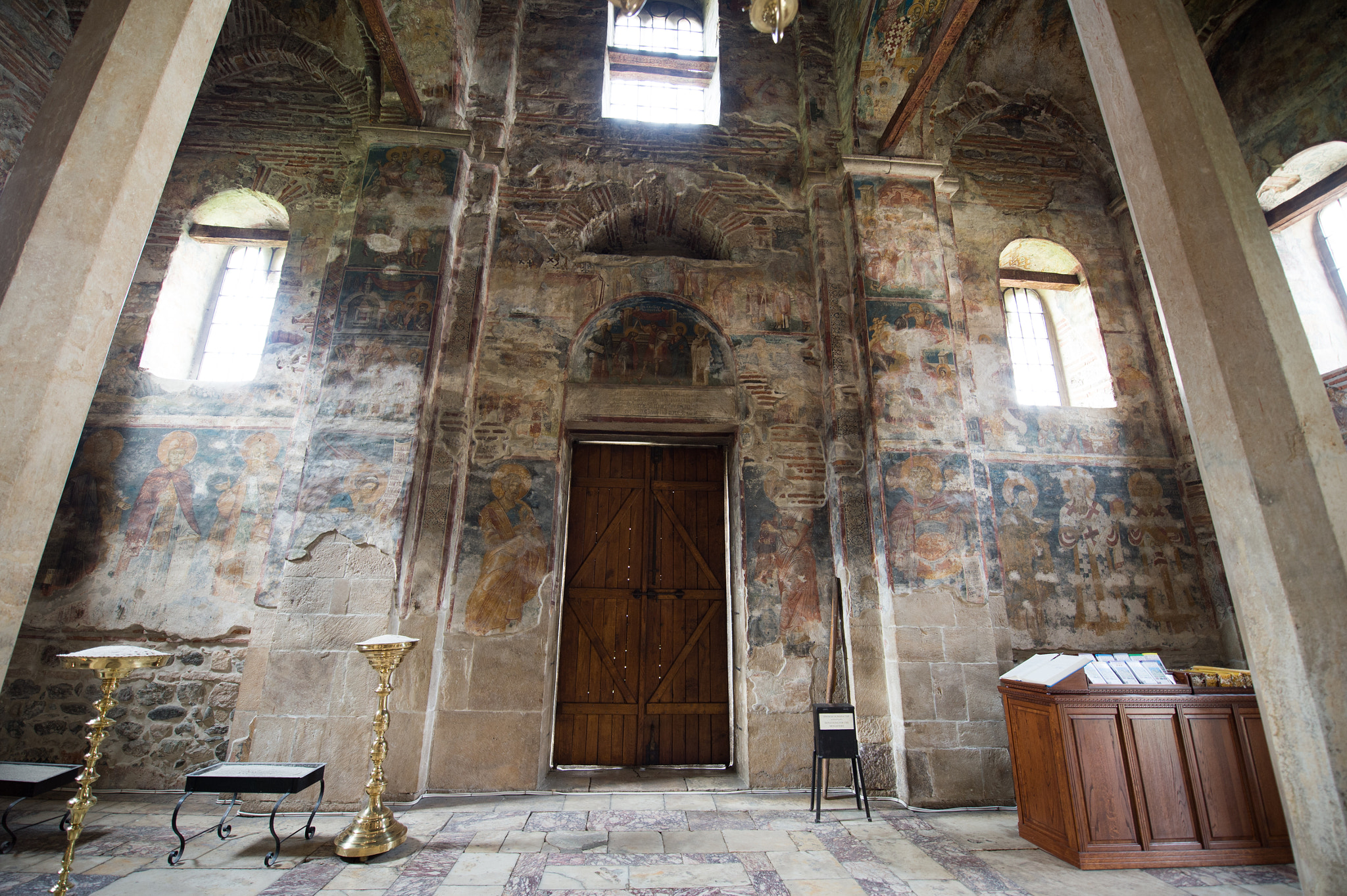 Nikon Df sample photo. Decani monastery, kosovo photography