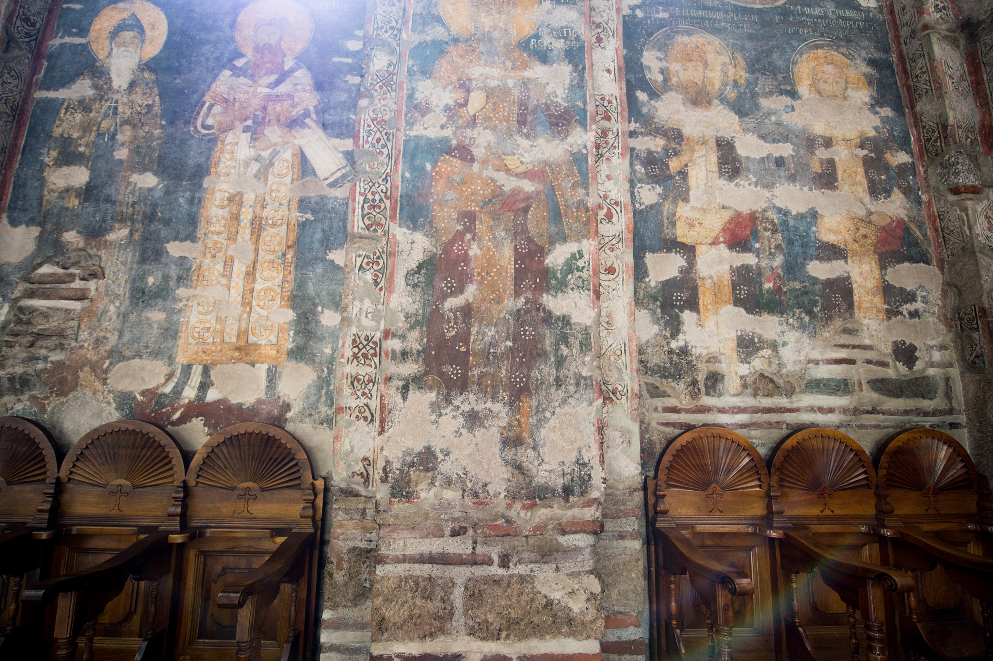Nikon Df sample photo. Decani monastery, kosovo photography