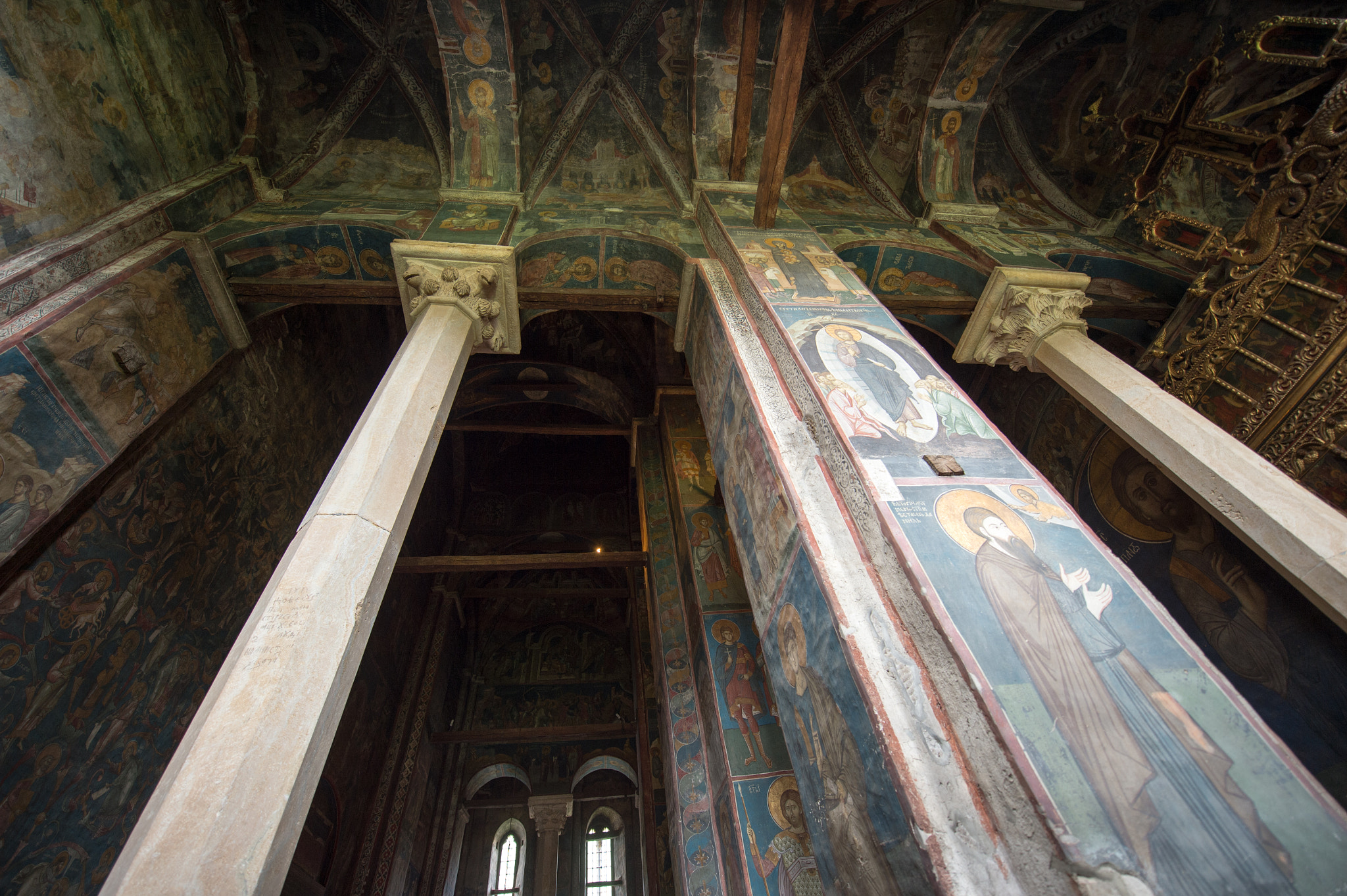 Nikon Df sample photo. Decani monastery, kosovo photography