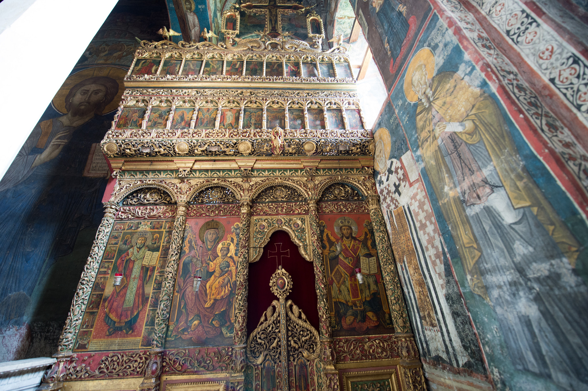 Nikon Df + Nikon AF-S Nikkor 14-24mm F2.8G ED sample photo. Decani monastery, kosovo photography