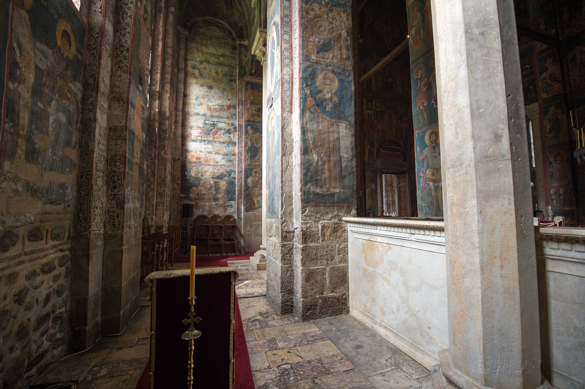 Nikon Df sample photo. Decani monastery, kosovo photography