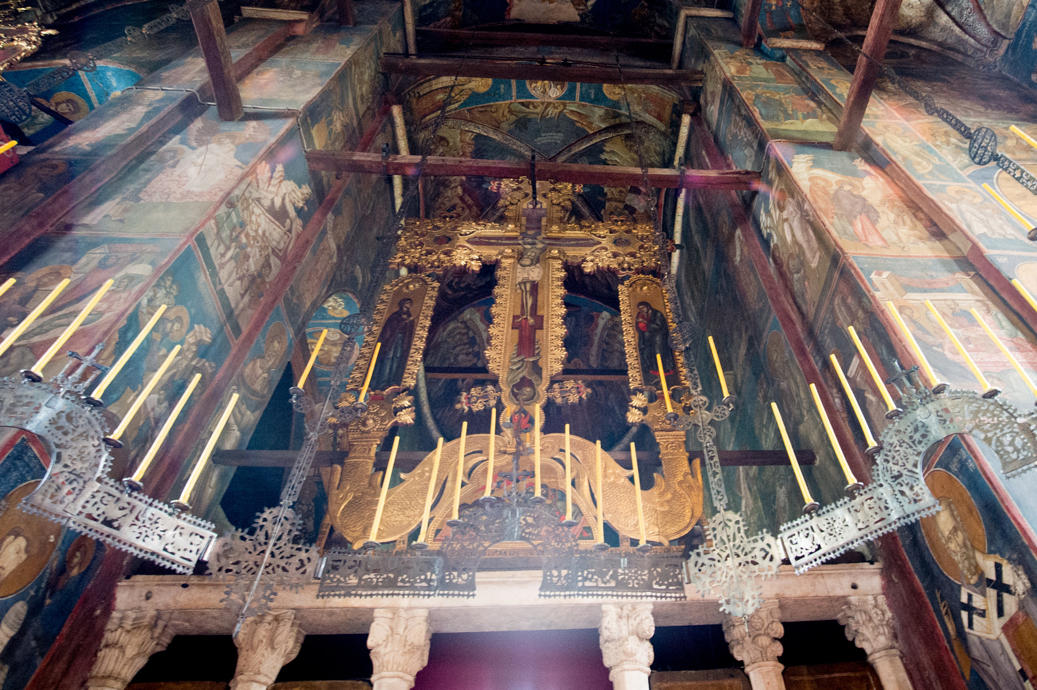 Nikon Df sample photo. Decani monastery, kosovo photography
