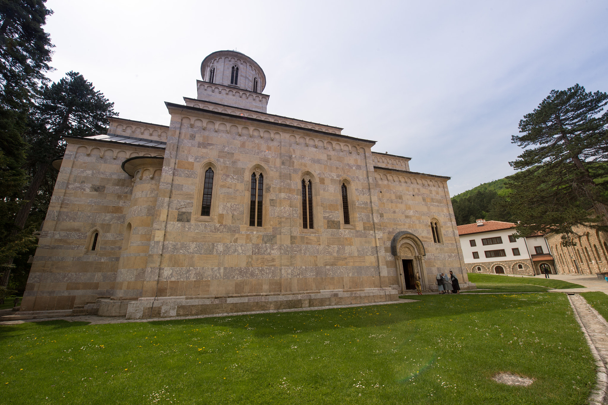 Nikon Df sample photo. Decani monastery, kosovo photography