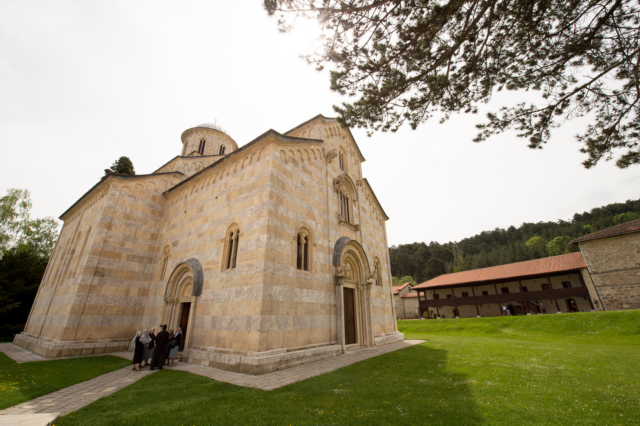 Nikon Df sample photo. Decani monastery, kosovo photography