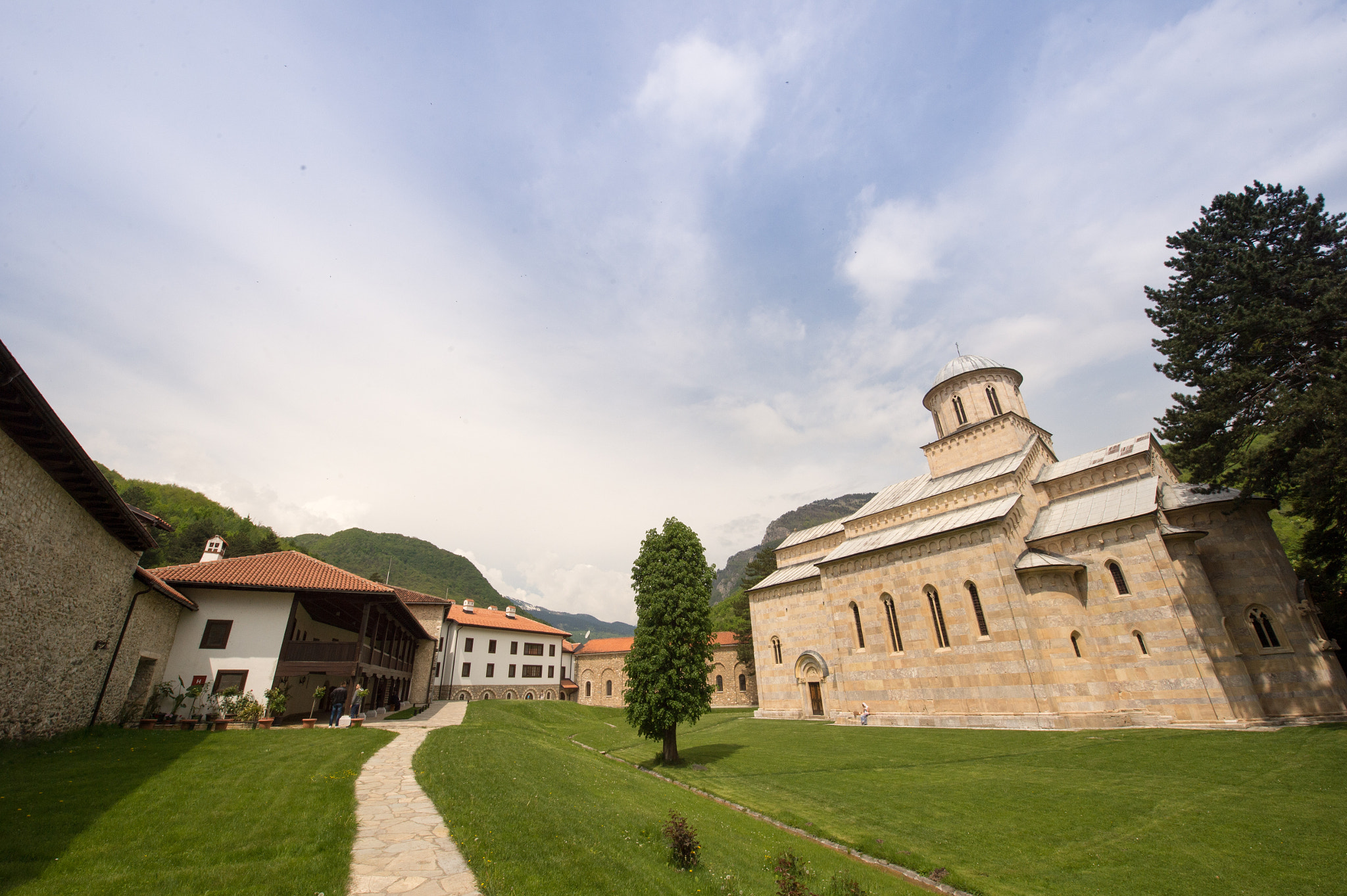 Nikon Df sample photo. Decani monastery, kosovo photography