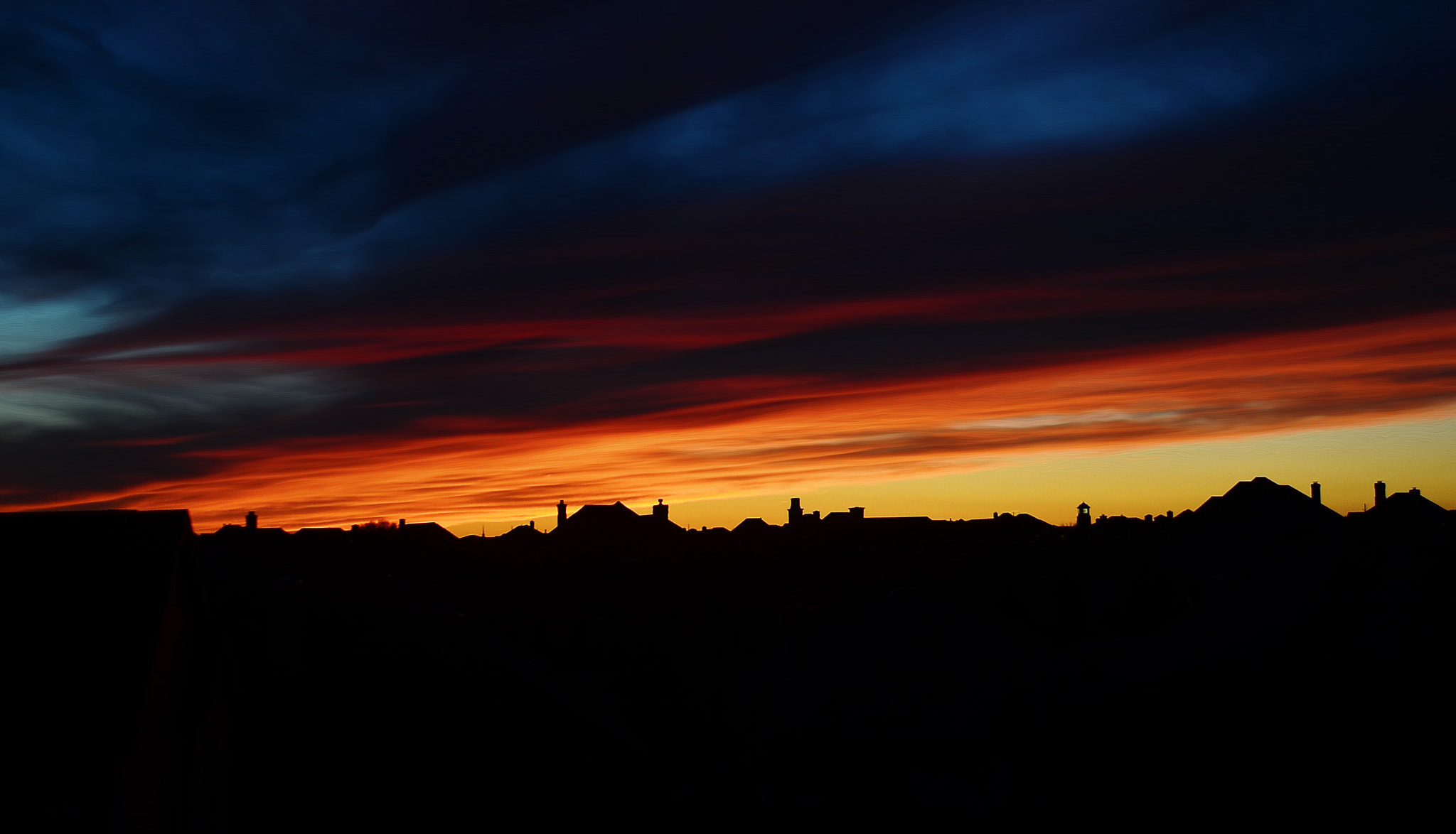 Nikon D7000 + AF Nikkor 24mm f/2.8 sample photo. The skies sing in color photography