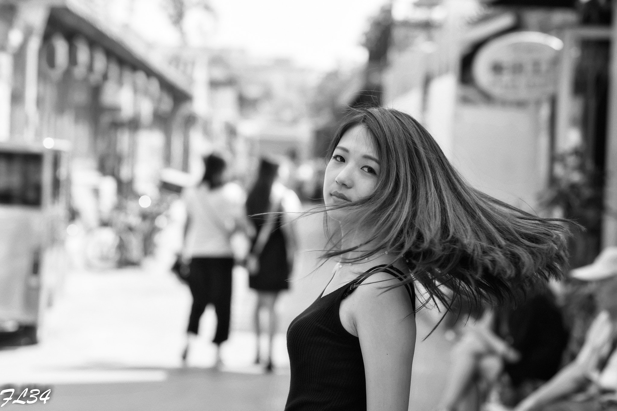 Nikon D4S + Nikon AF-S Nikkor 85mm F1.4G sample photo. Girl's hair photography