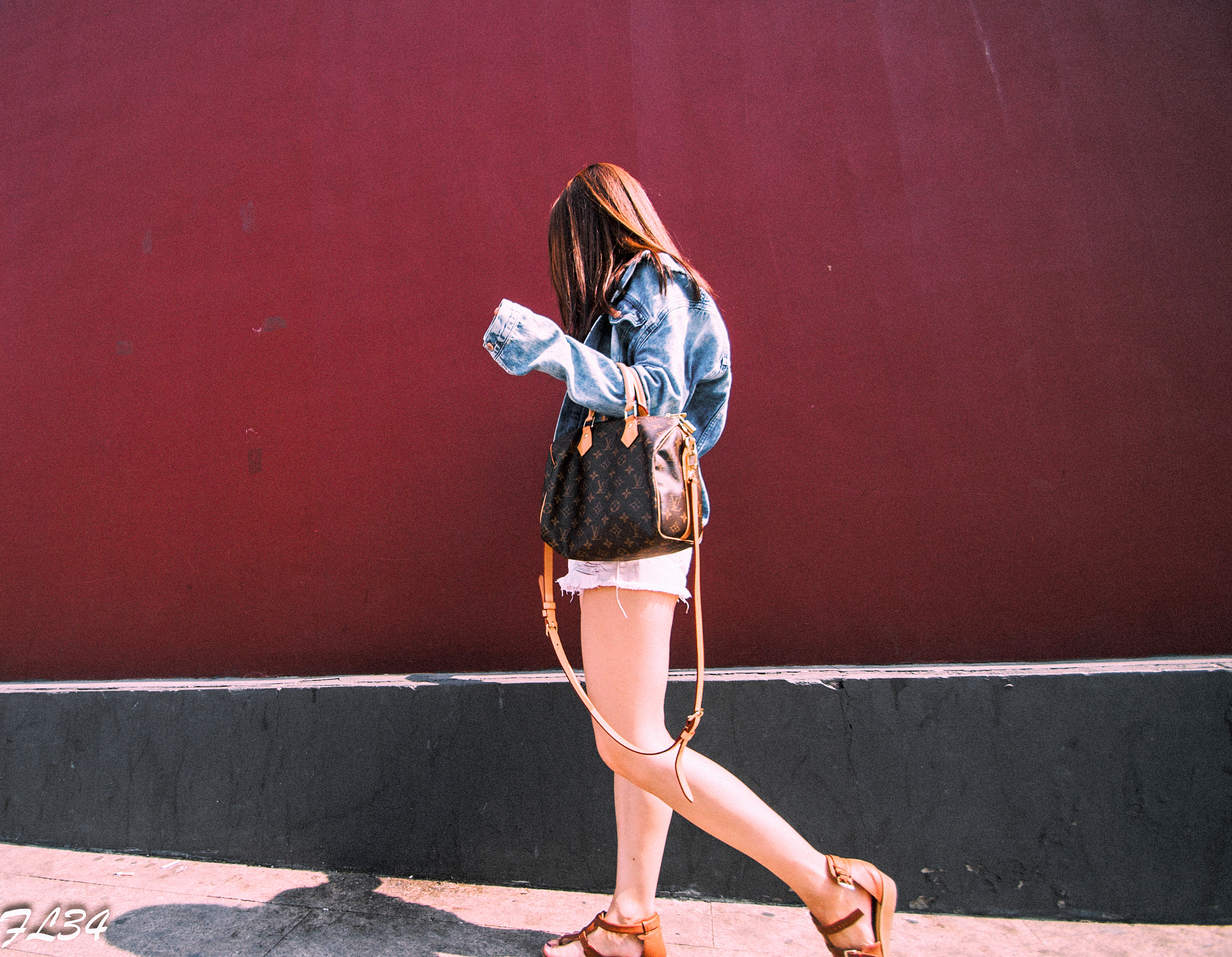 Nikon D4S sample photo. The red wall photography