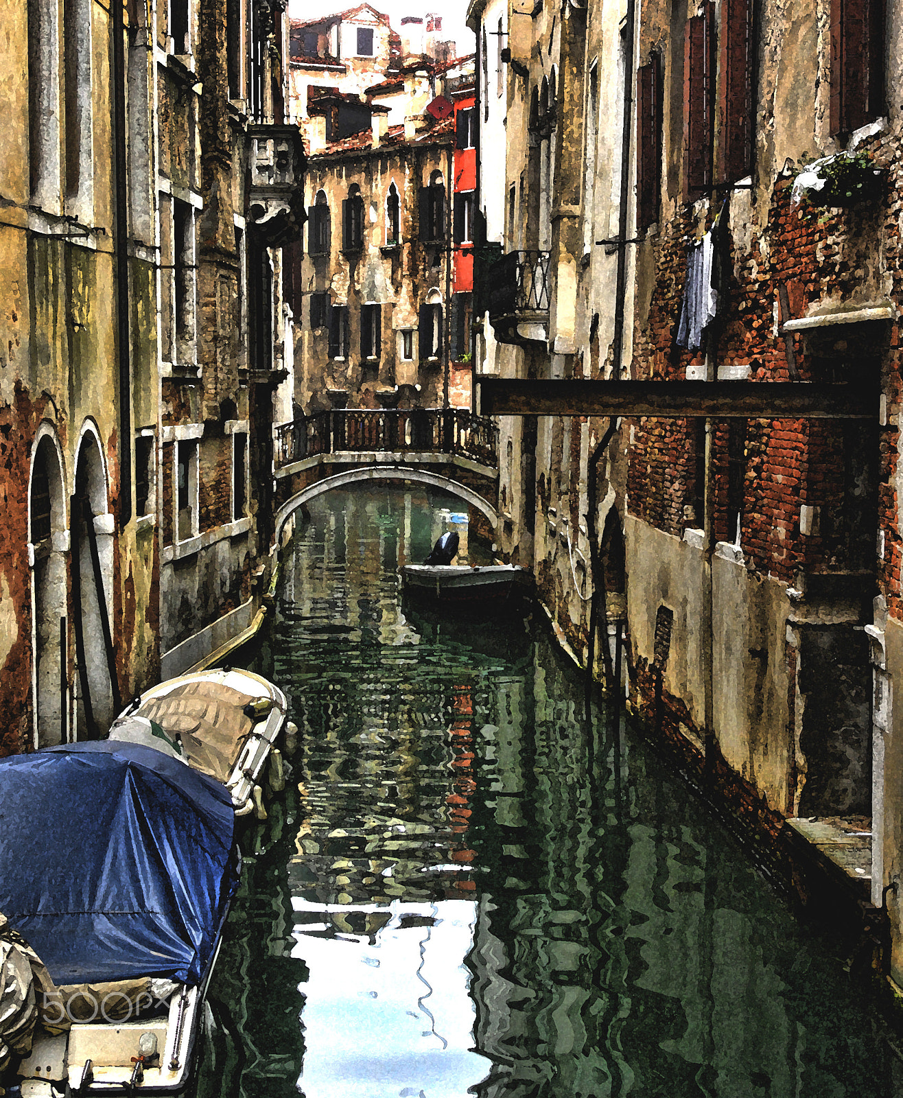 Schneider D-XENON 18-55mm F3.5-5.6 sample photo. Venice water colour photography