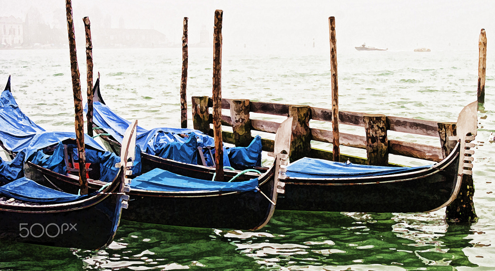 Schneider D-XENON 18-55mm F3.5-5.6 sample photo. Venice boats photography