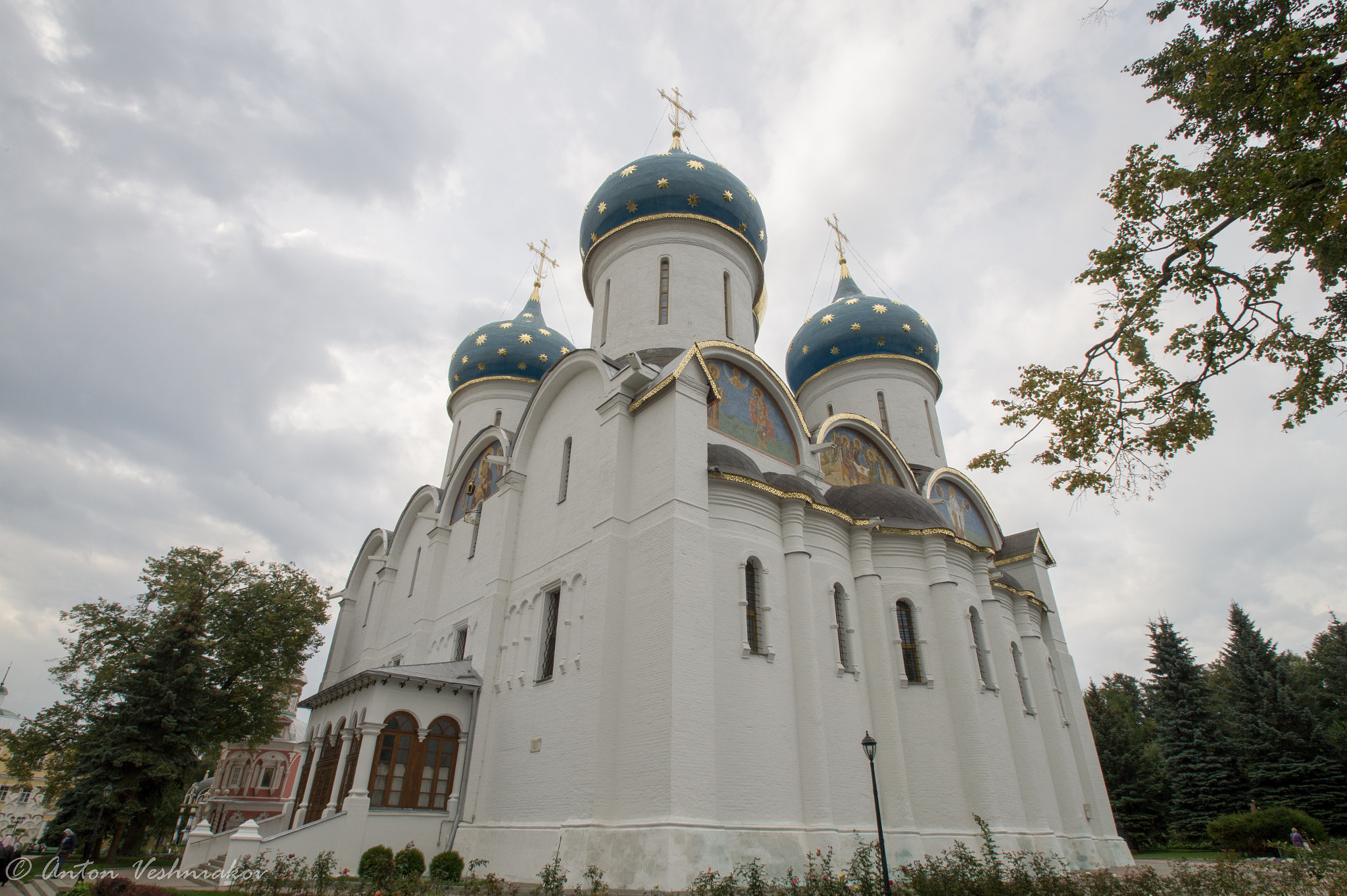 Sony SLT-A58 + DT 10-24mm F3.5-4.5 SAM sample photo. Uspenskiy cathedral in trinity sergius lavra. sergiev posad. moscow region. photography