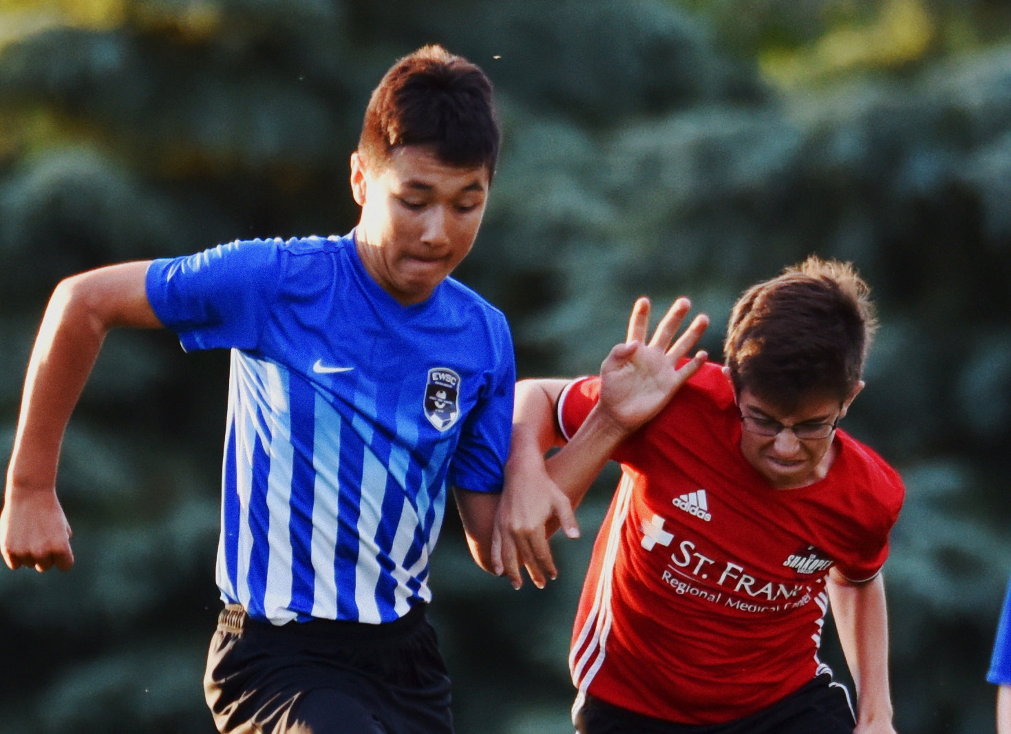 Tamron SP 70-200mm F2.8 Di VC USD sample photo. Andrew soccer face photography