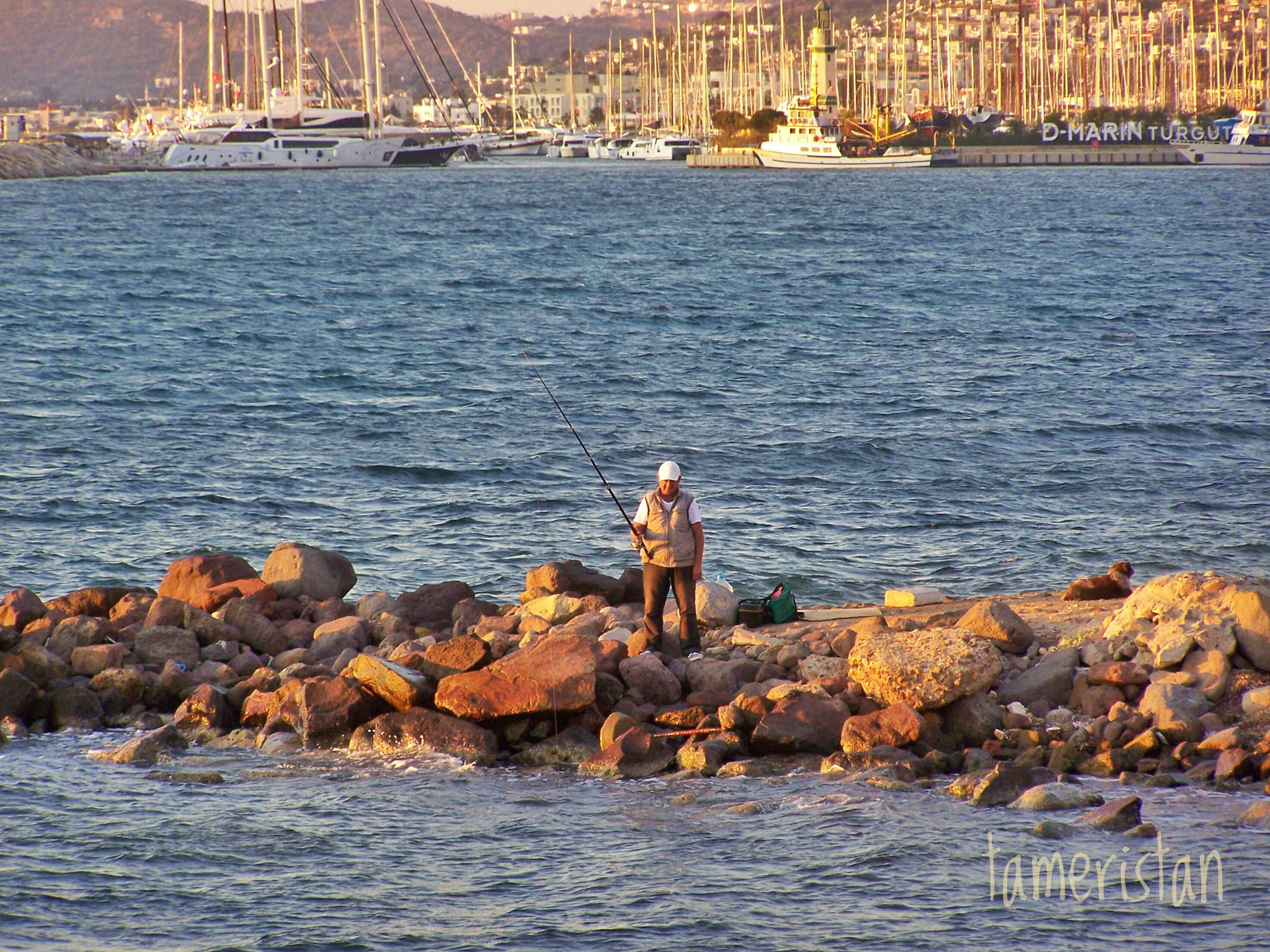 Kodak EASYSHARE Z710 ZOOM DIGITAL CAMERA sample photo. The fisherman.  photography