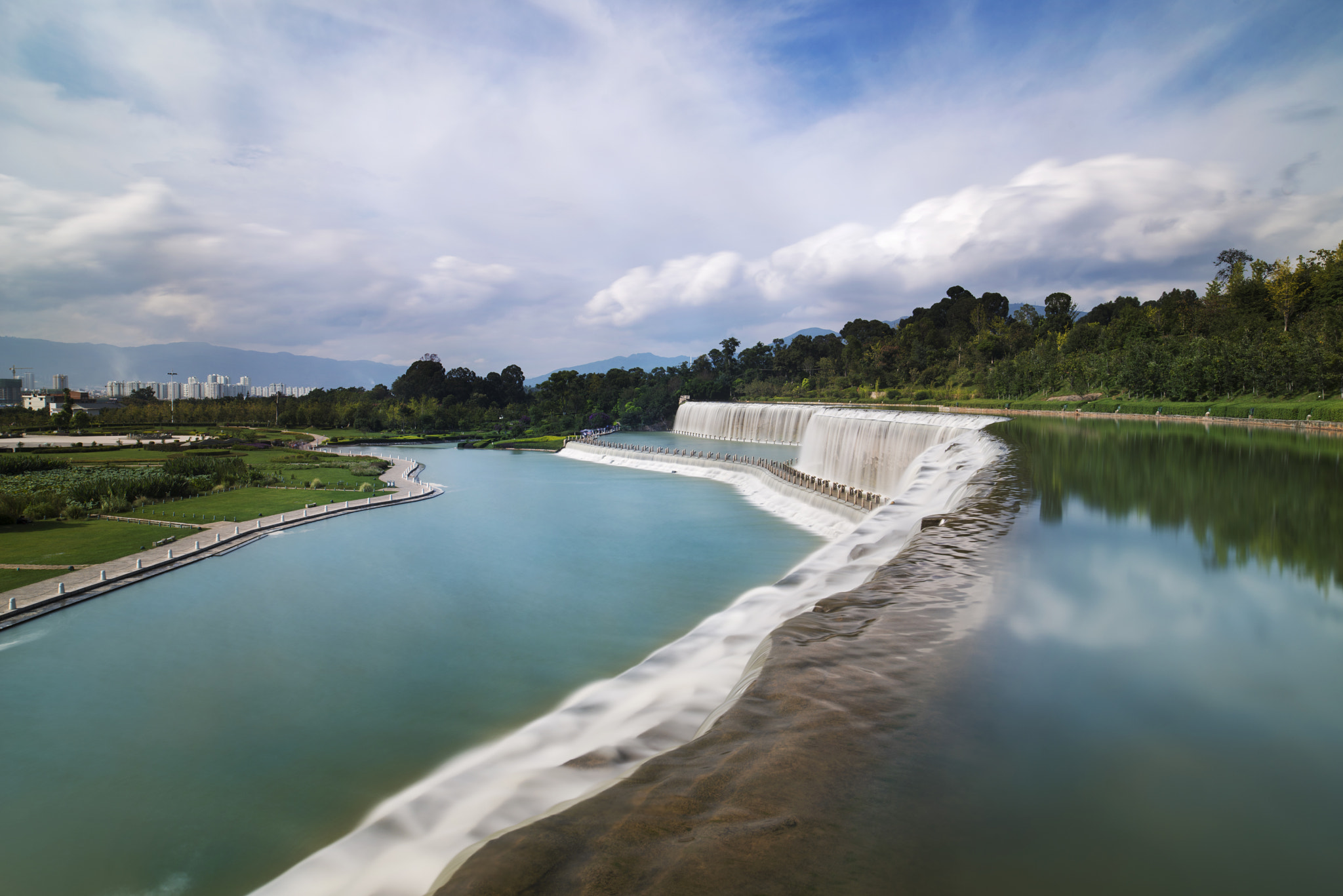 Nikon D800E sample photo. Yuxi waterfall photography