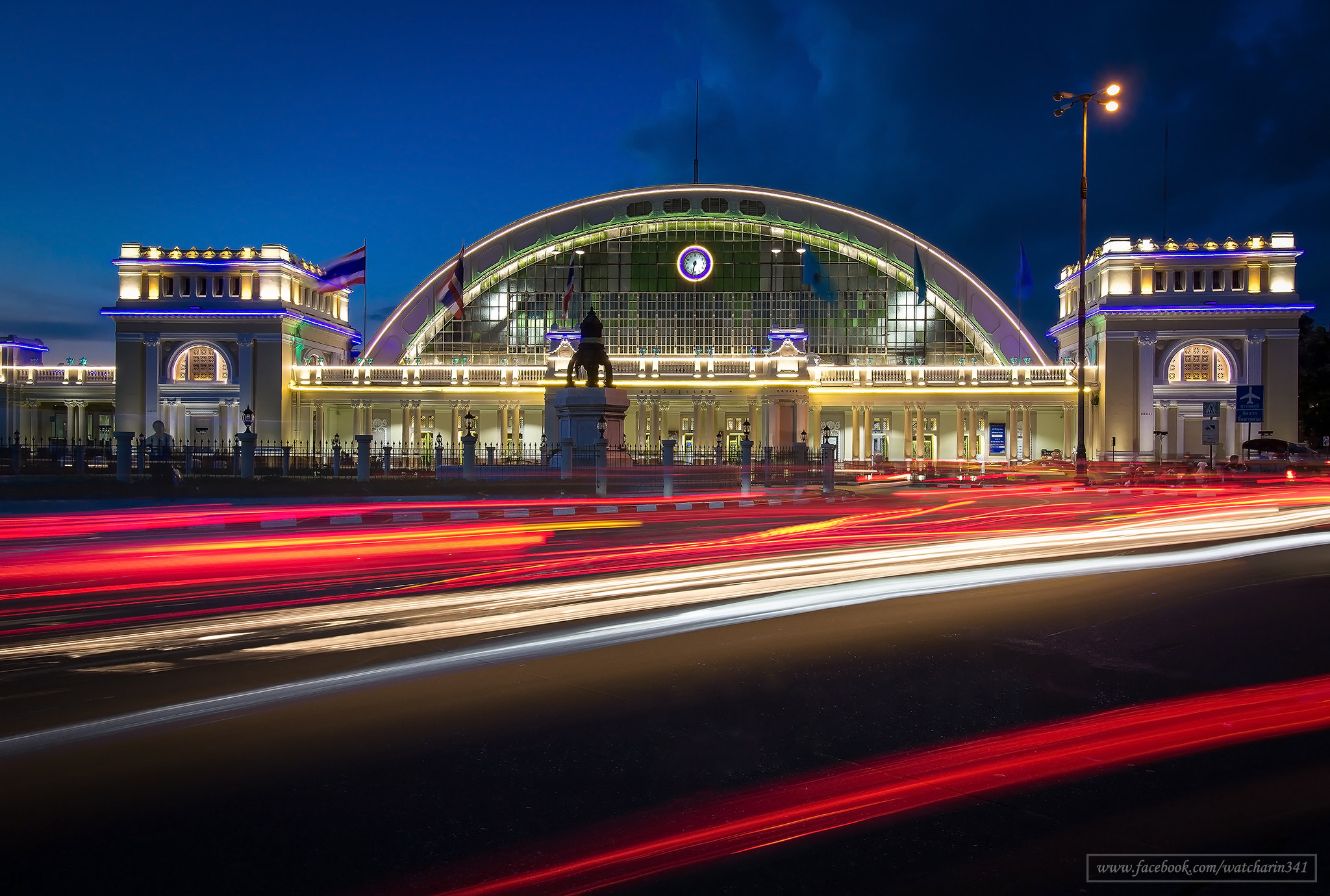 Canon EOS 600D (Rebel EOS T3i / EOS Kiss X5) sample photo. Bangkok railway station photography