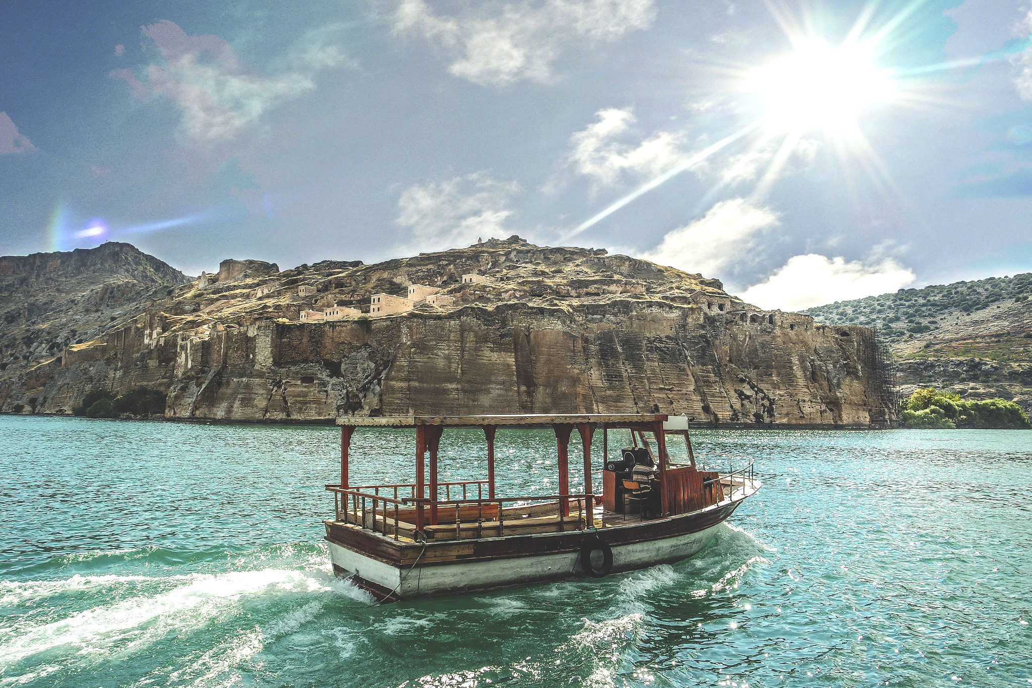 Samsung NX mini sample photo. Greek castle / turkey photography