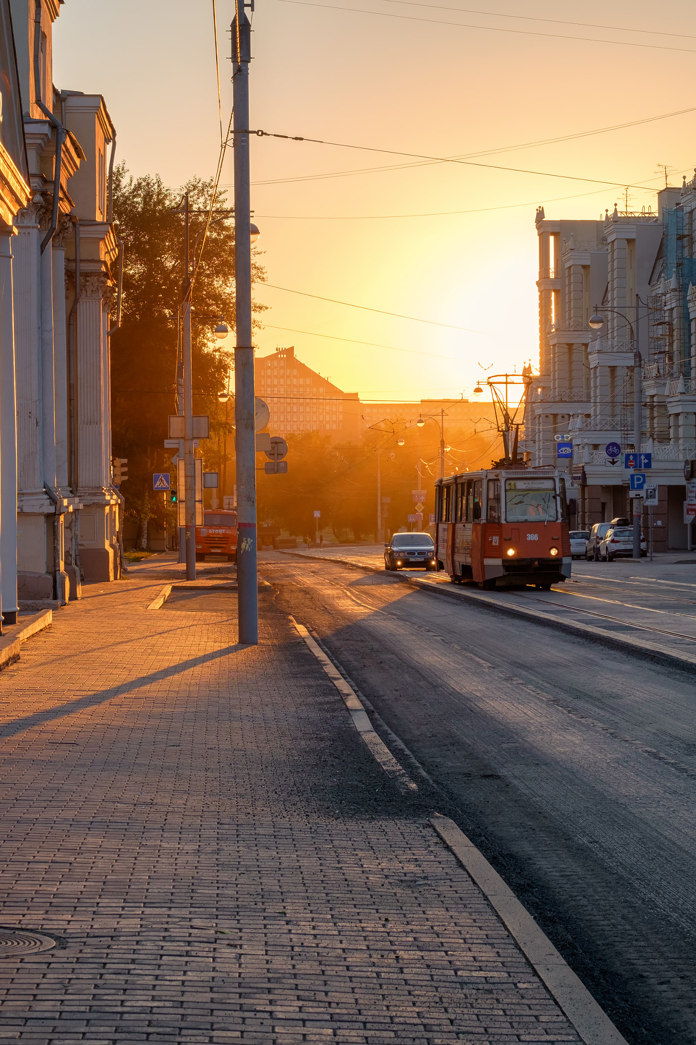 Fujifilm X-T10 + Fujifilm XF 50-140mm F2.8 R LM OIS WR sample photo. First tram photography