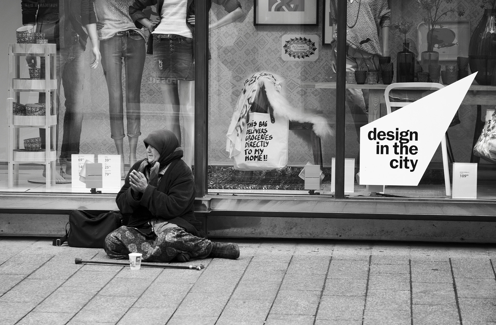 Canon EOS 40D sample photo. Design in the city photography