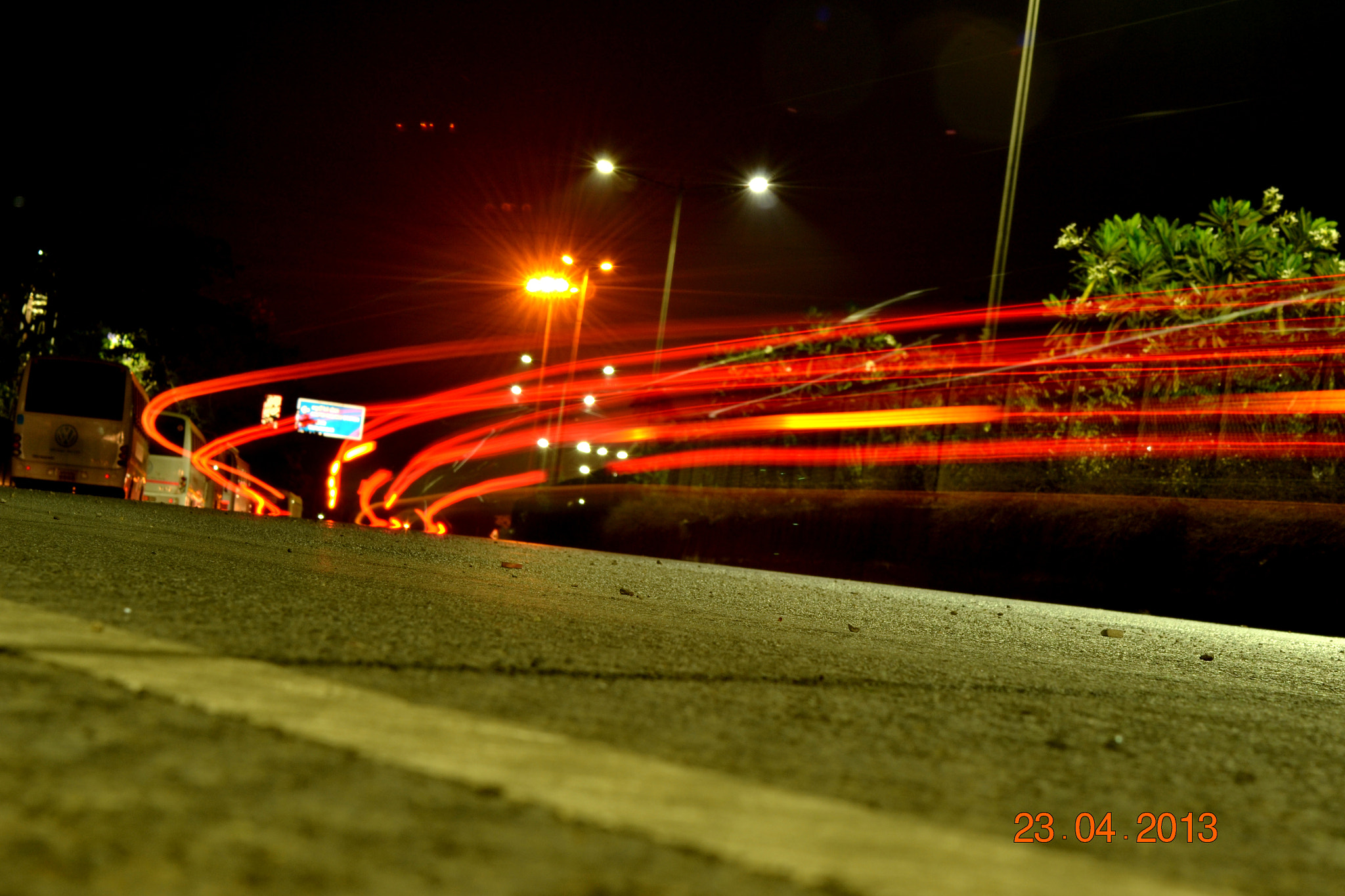 Nikon AF Nikkor 70-300mm F4-5.6G sample photo. Tail lights  photography