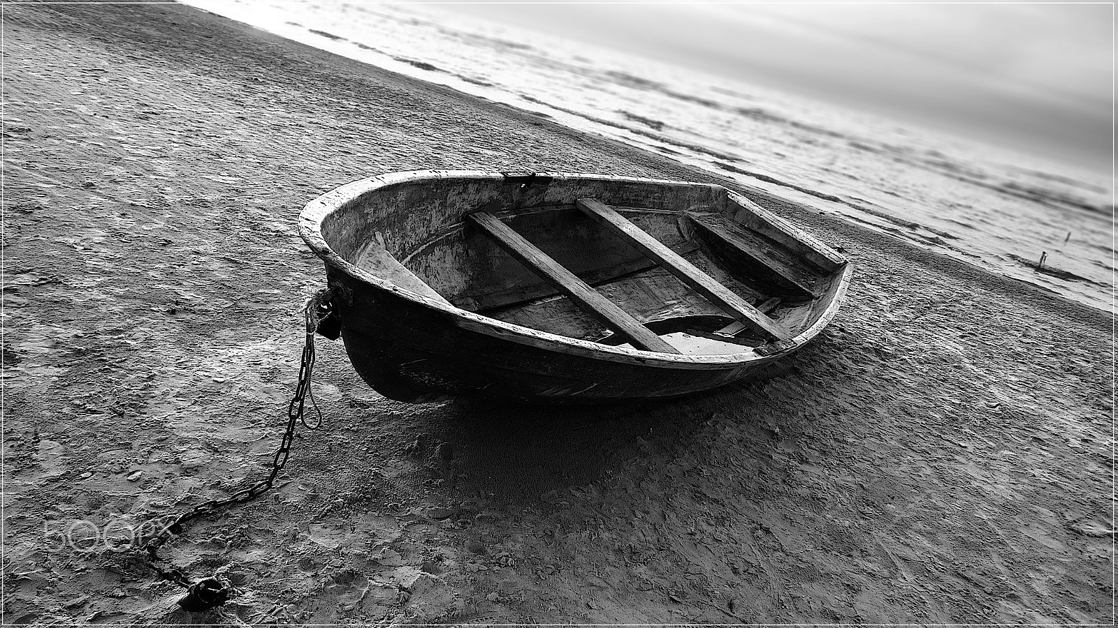 Nikon D700 sample photo. The old boat on the bank of baltic photography