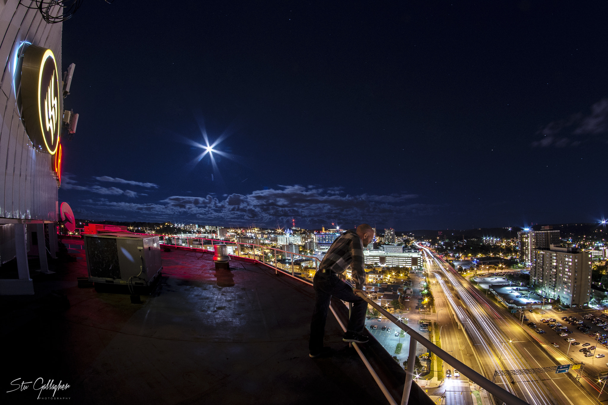 Nikon D610 + Samyang 8mm F3.5 Aspherical IF MC Fisheye sample photo. Rooftop photography