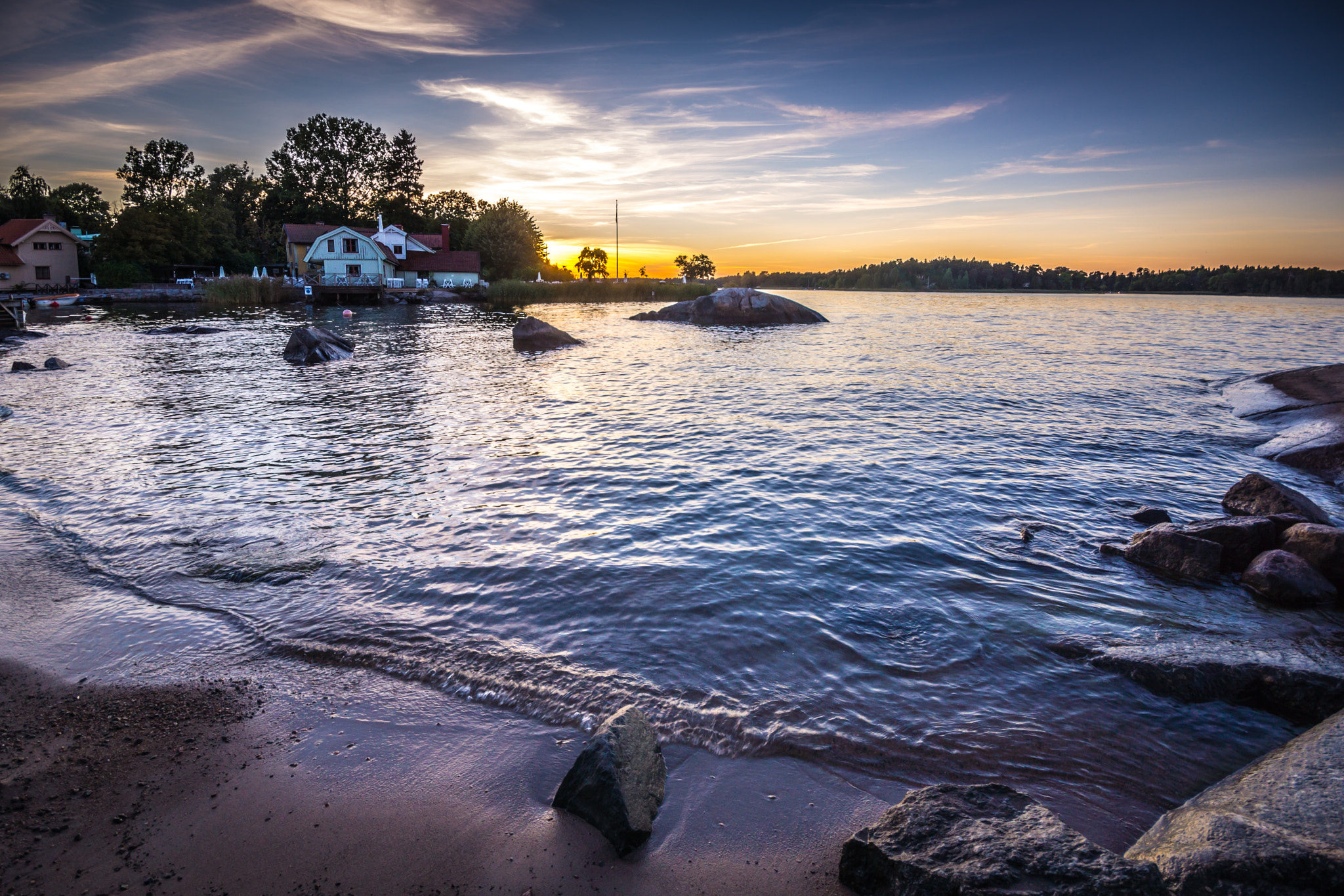 Sony SLT-A77 sample photo. Waxholm, sweden, archipelago photography
