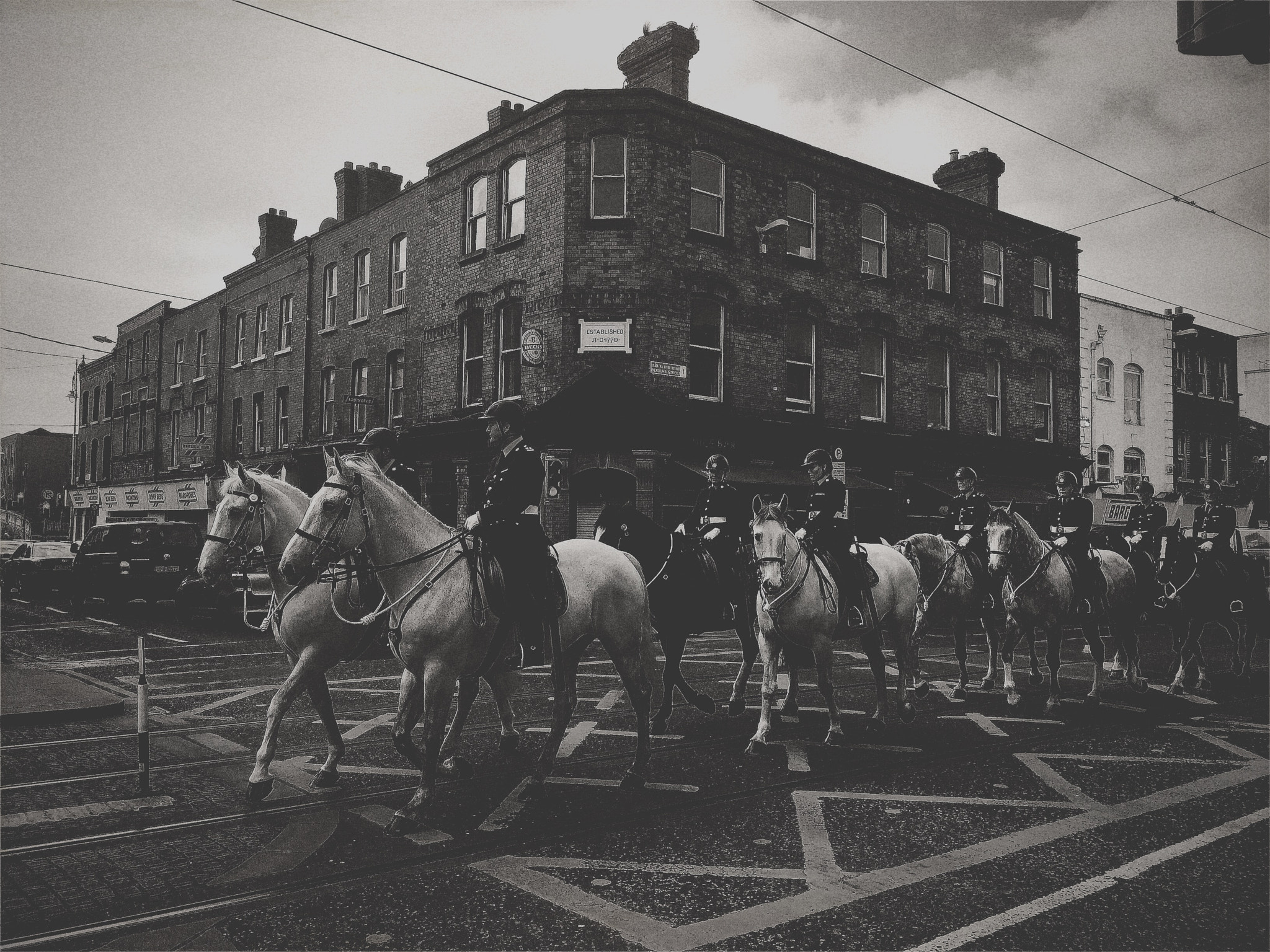 Hipstamatic 311 sample photo. Dublin, st patrick's day 2016 photography