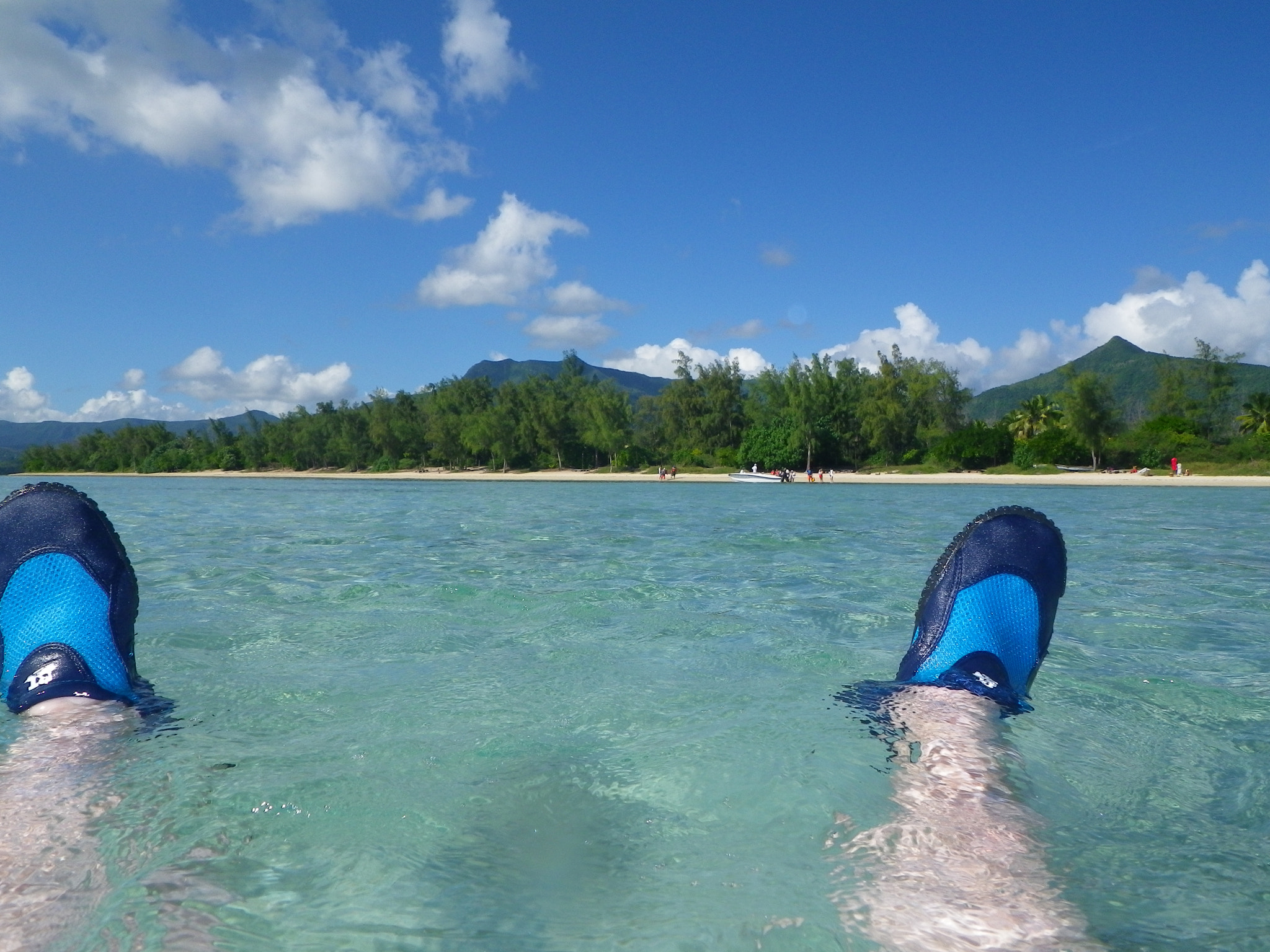 Pentax Optio W90 sample photo. View from the ocean  photography