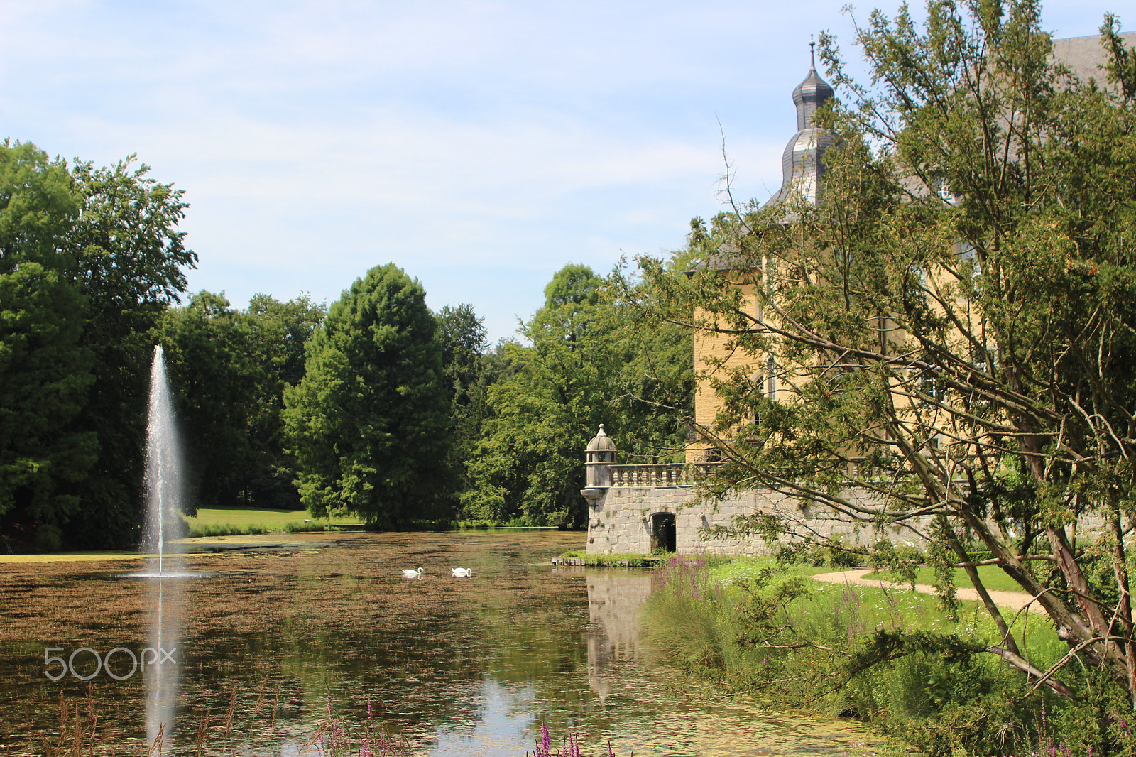 Canon EF 28-105mm f/3.5-4.5 USM sample photo. Schloss dyck no.3 photography