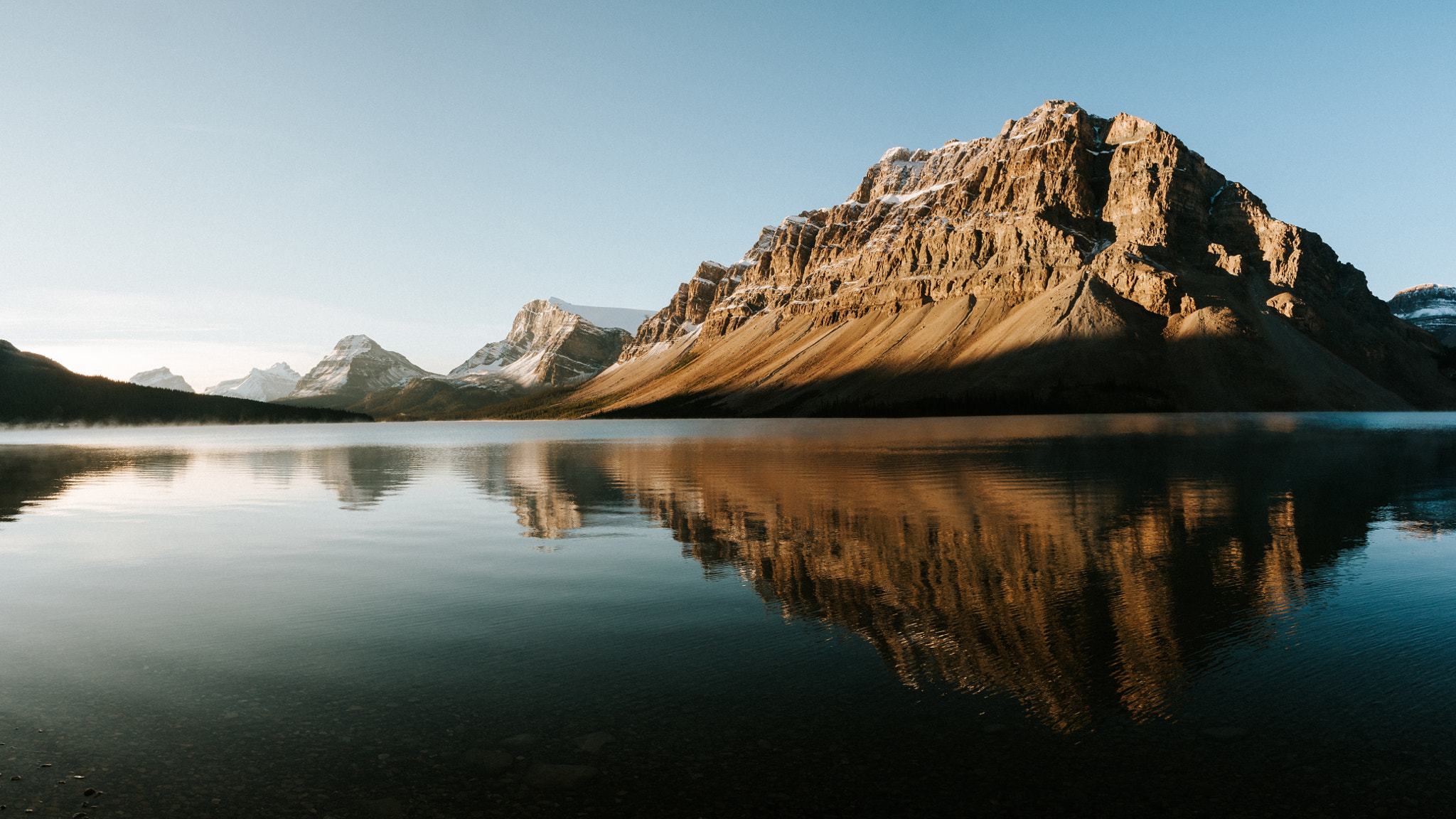 Sigma 17-70mm F2.8-4.5 DC Macro Asp. IF sample photo. Bow lake photography