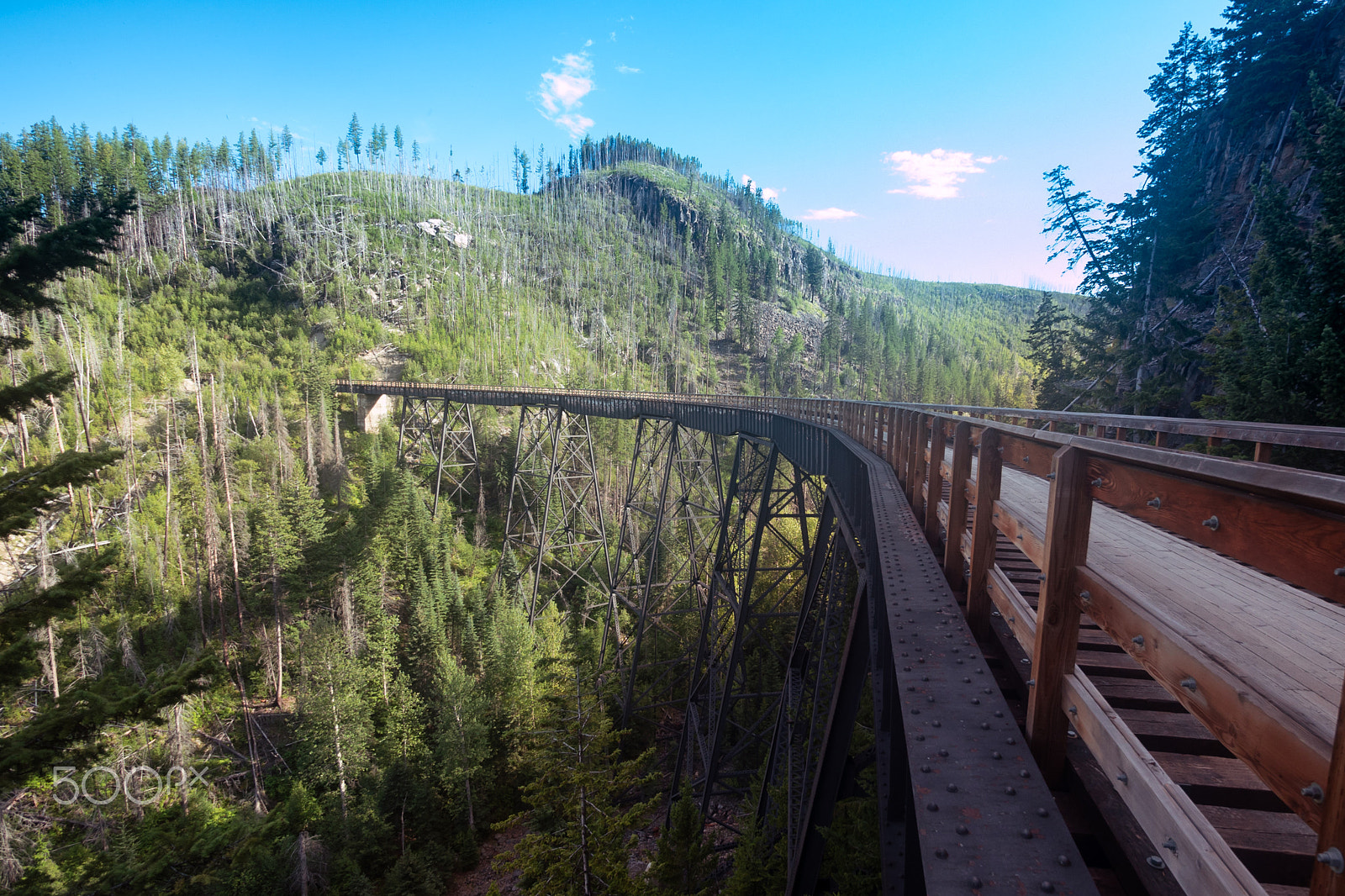 Panasonic Lumix G Vario 7-14mm F4 ASPH sample photo. Kvr trestle bigbend photography