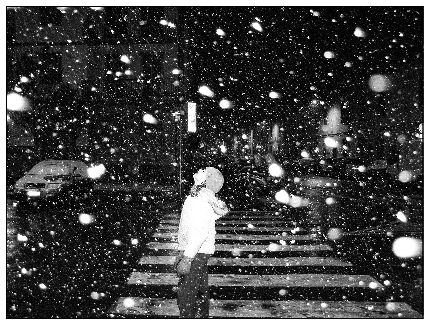 Olympus SP500UZ sample photo. Rare snow in florence photography