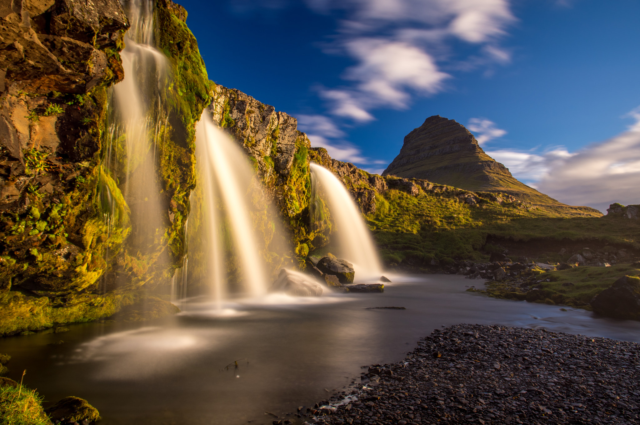 Pentax K-3 sample photo. Kirkjufellsfoss in the morning photography