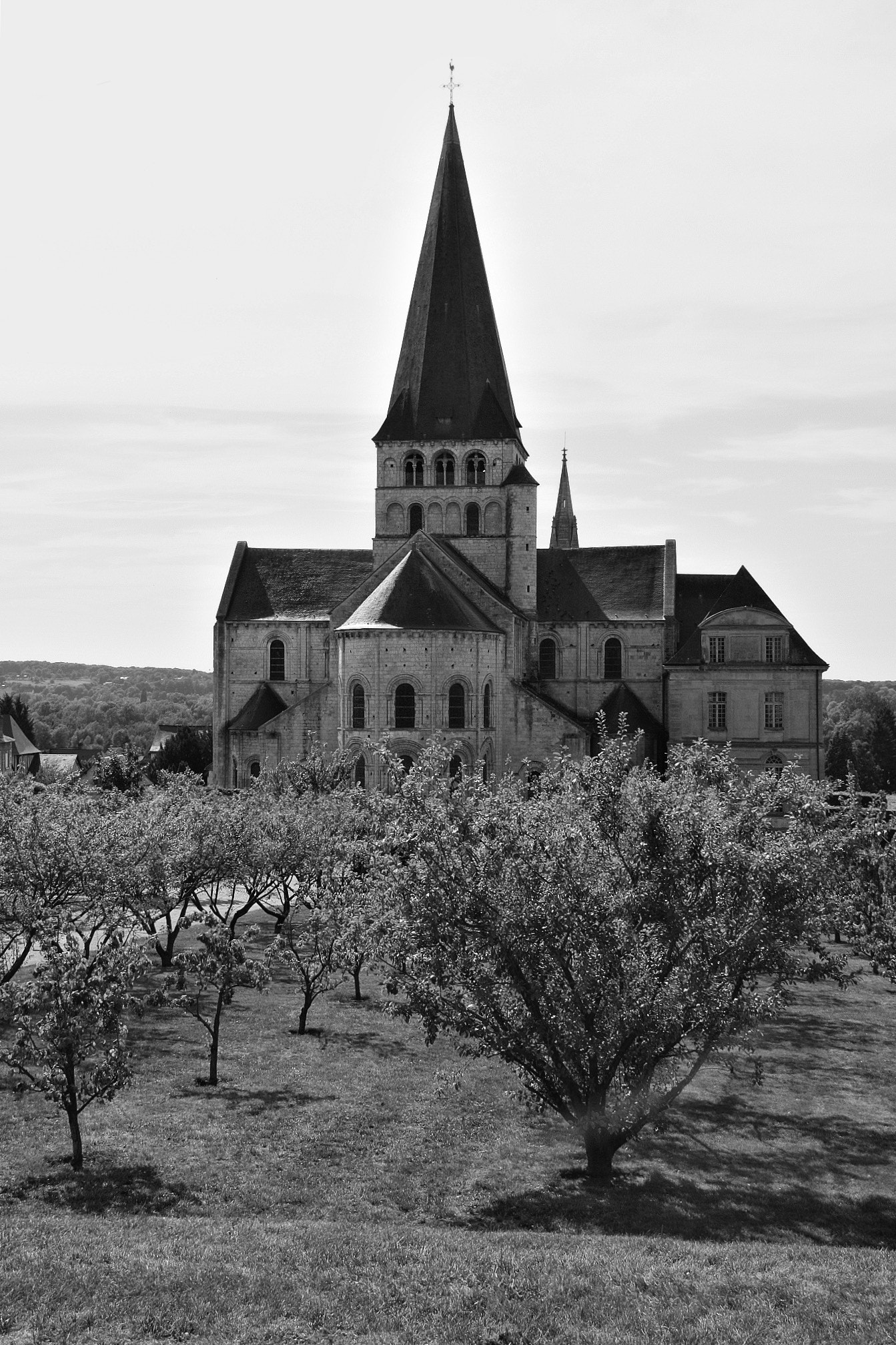 Canon EF-S 18-200mm F3.5-5.6 IS sample photo. L'abbaye de st-georges de boscherville photography