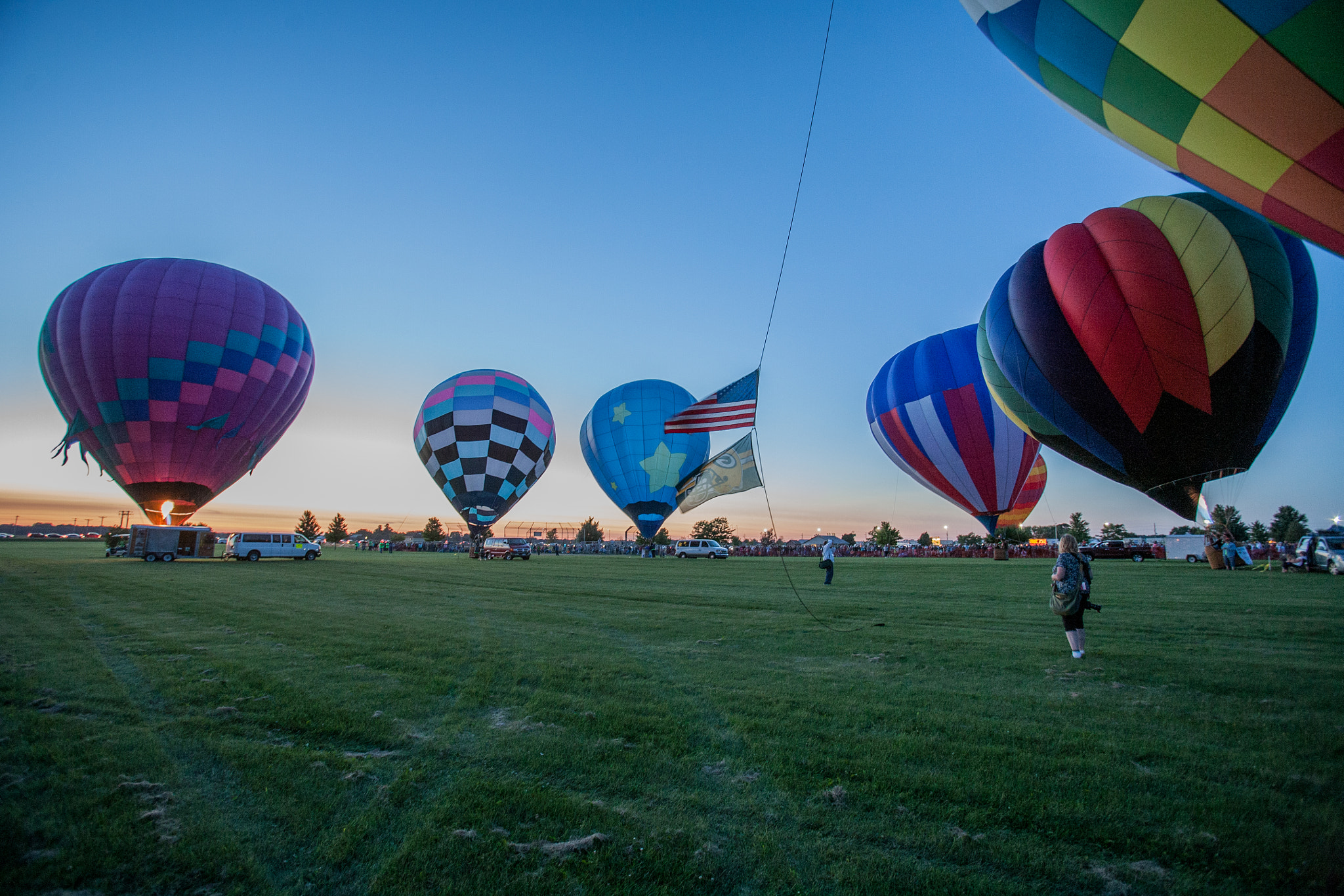 Canon EOS 5D sample photo. Harvard balloon festival photography