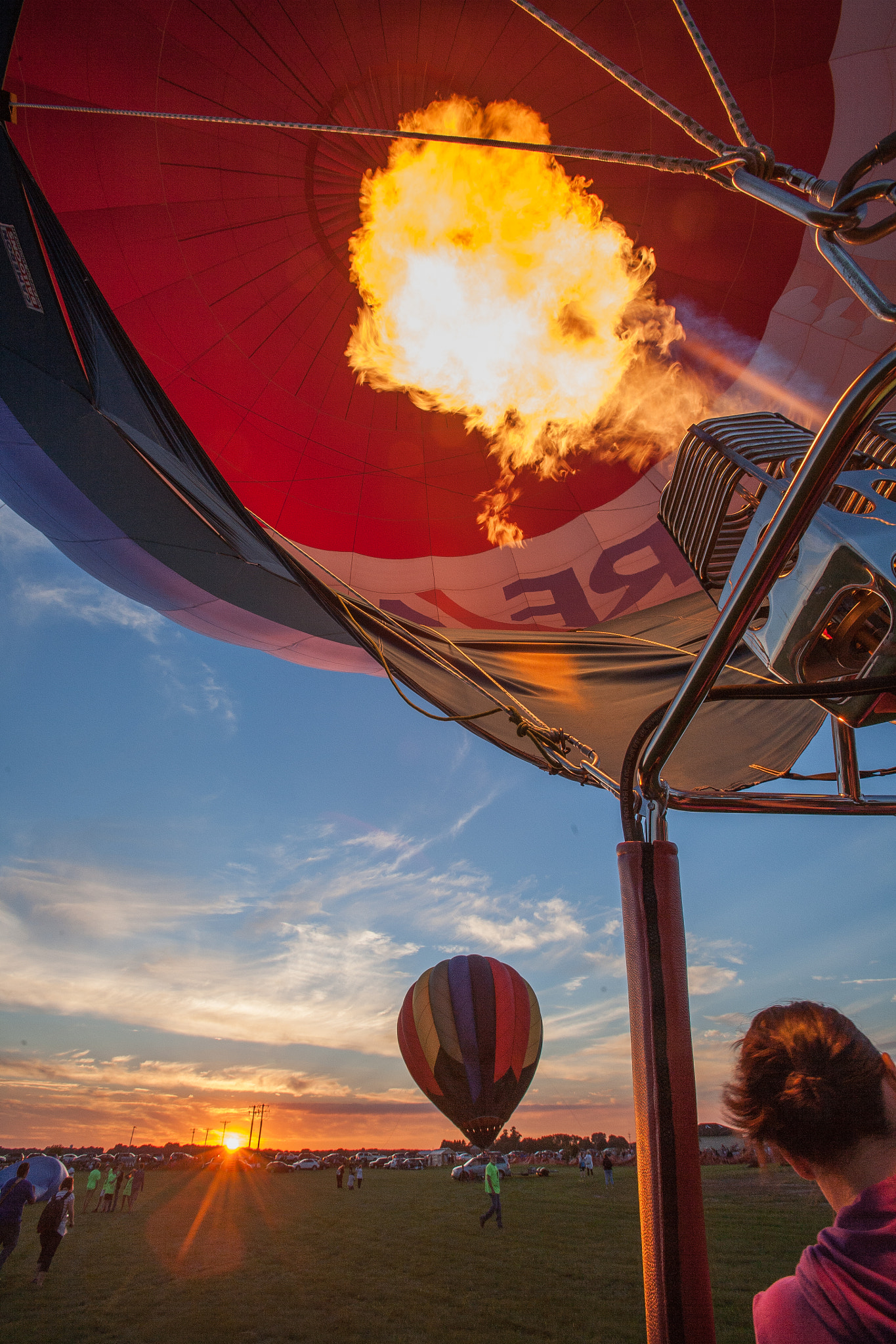 Canon EOS 5D sample photo. Harvard balloon festival photography