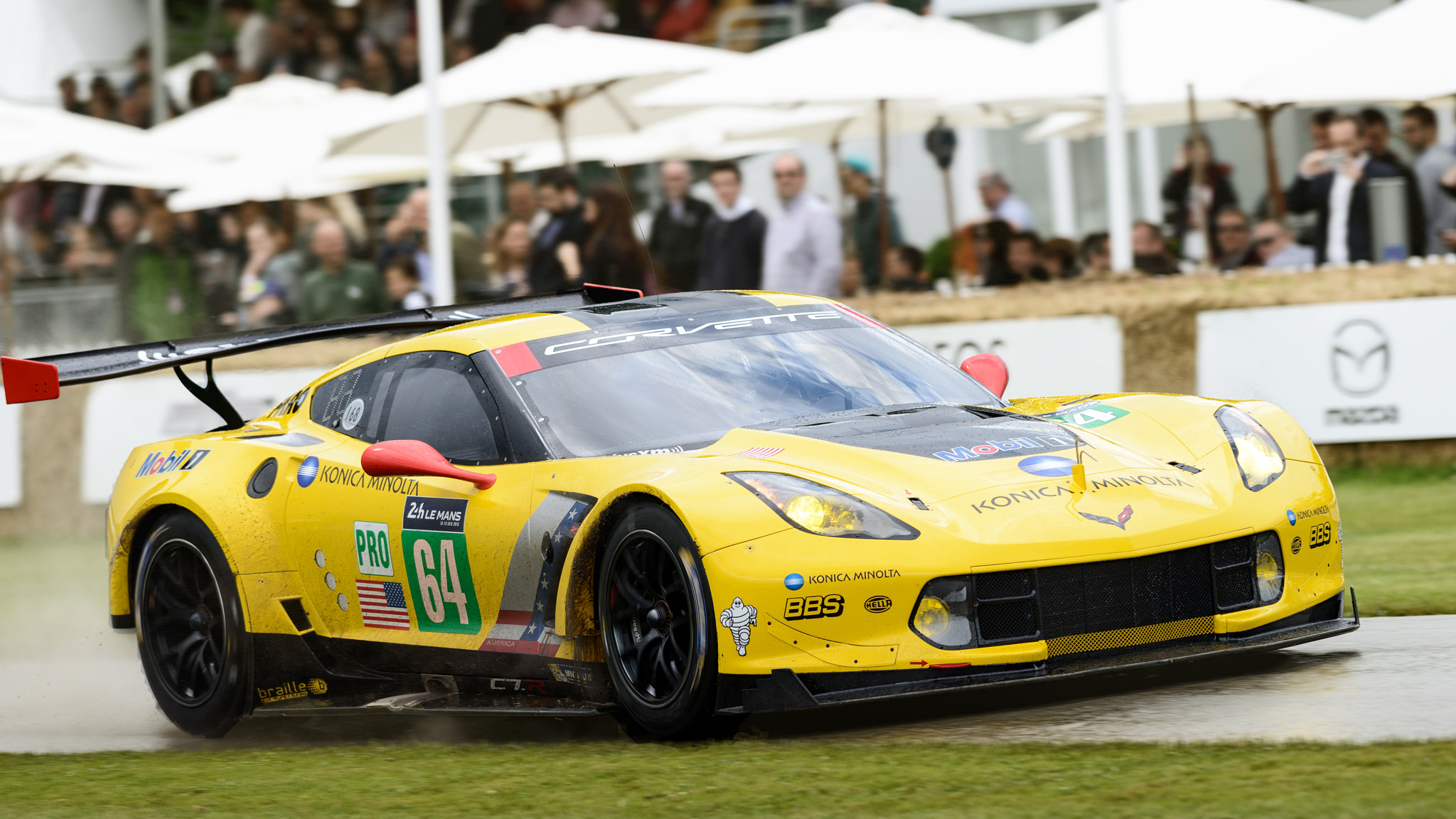 Nikon AF-S Nikkor 300mm F2.8G ED VR II sample photo. Chevrolet corvette c7.r photography