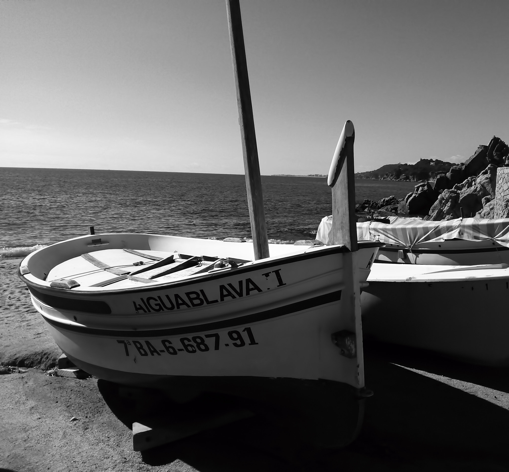 bq Aquaris E5 HD sample photo. Fishing boat / barco de pesca photography