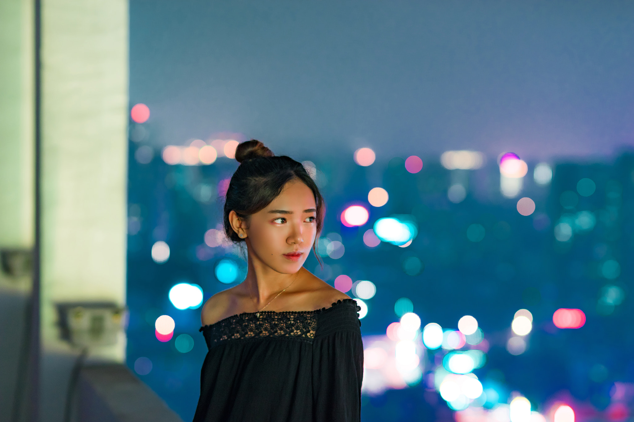 Sony Planar T* 85mm F1.4 ZA sample photo. 夜 photography