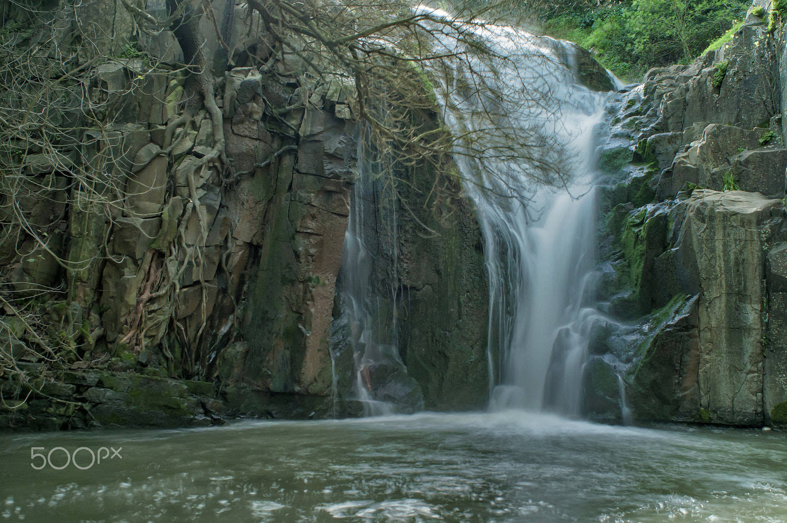 Nikon D300 sample photo. Anços waterfall, montelavar, sintra, portugal photography