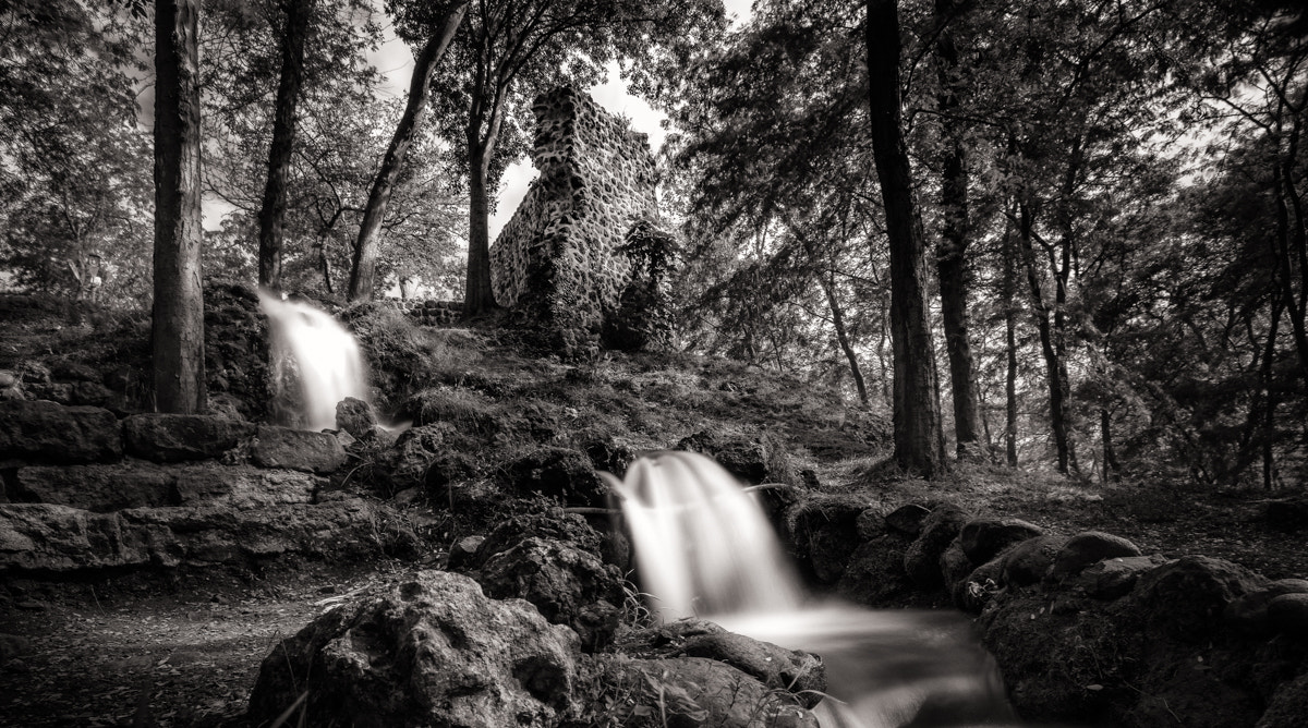 Sony a7R + Minolta AF 17-35mm F2.8-4 (D) sample photo. Waterfall kale 2 photography